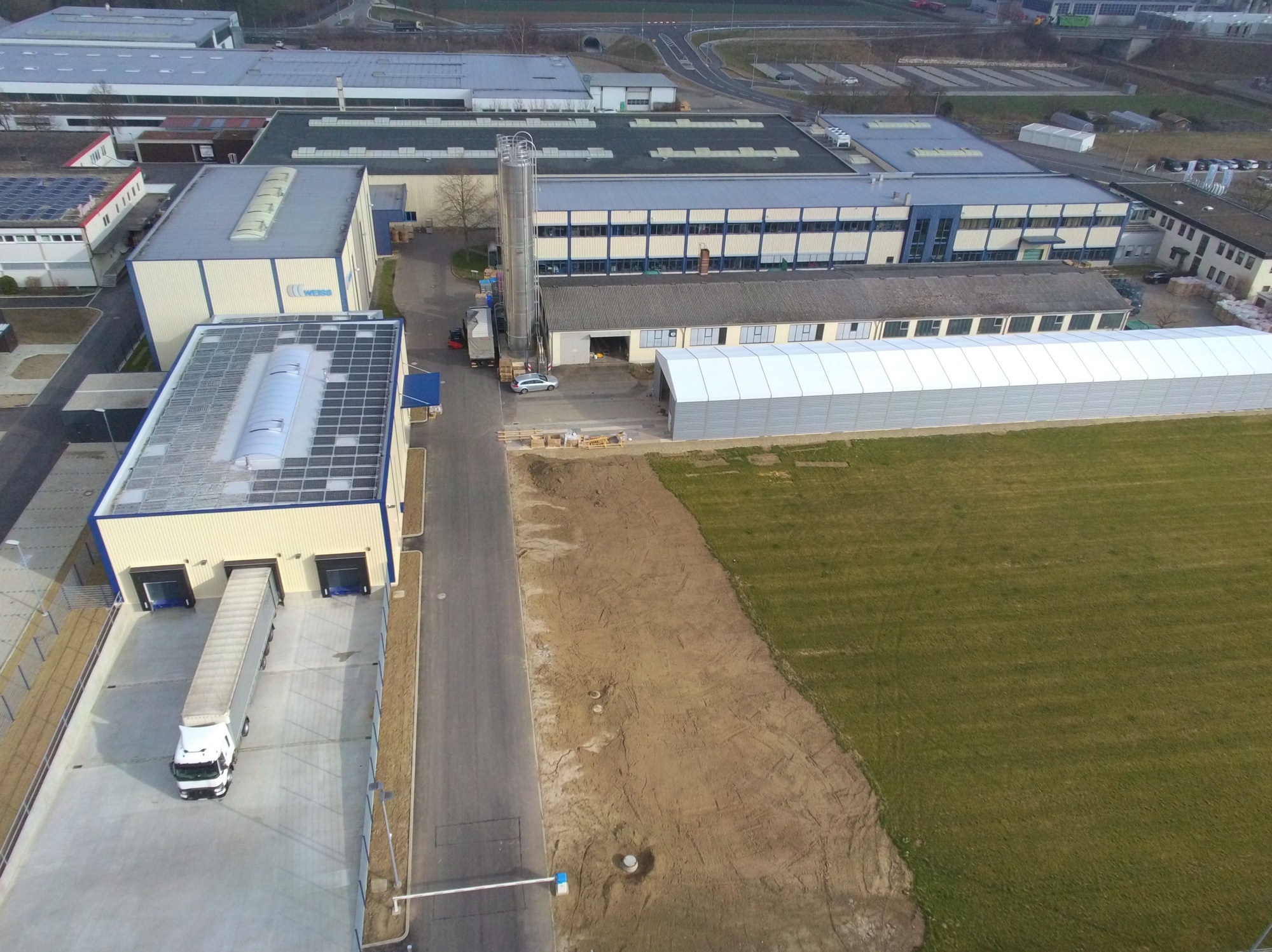 Das Werk von Weiss in Illertissen. Bild: Weiss GmbH.