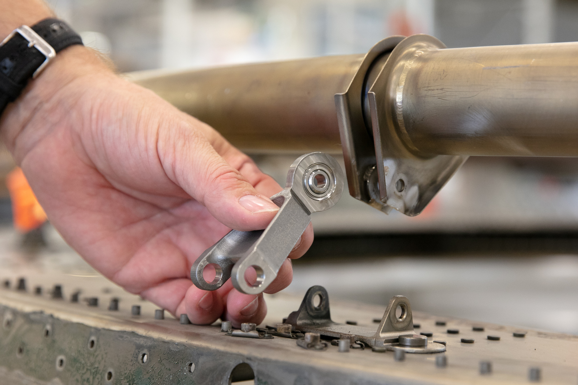 Lufthansa Technik und Premium Aerotec ist ein Meilenstein in der Herstellung von Flugersatzteilen gelungen. Fotograf: Jan Brandes
