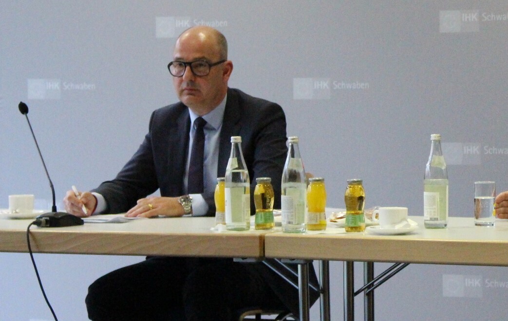 Archivbild. Dr. Marc Lucassen ist Hauptgeschäftsführer der IHK Schwaben. Foto: B4BSCHWABEN.de
