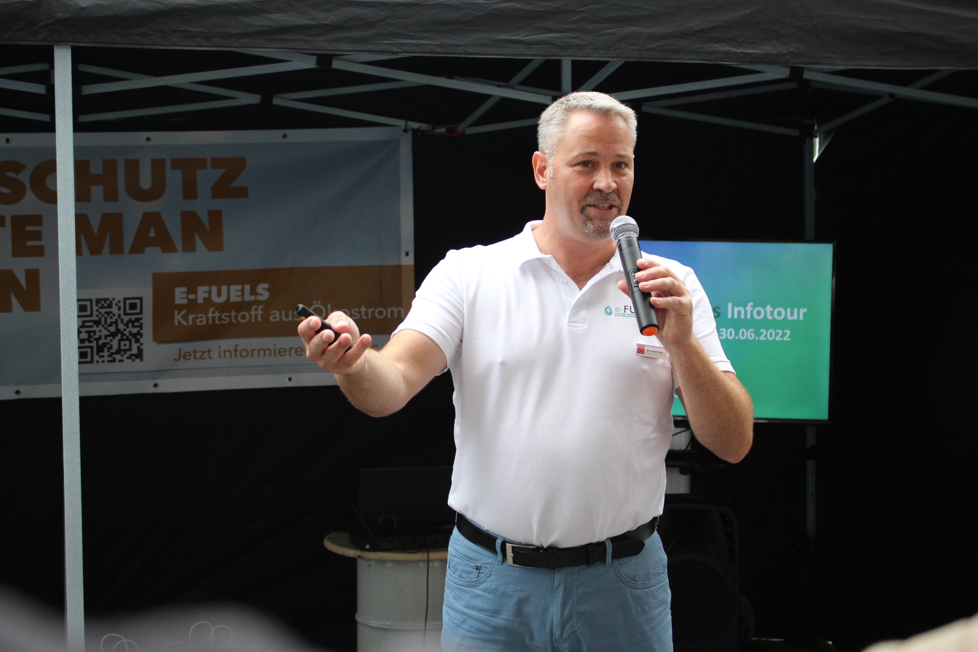 Dr. Lorenz Kien will eFuel zum Kraftstoff der Zukunft machen. Foto: B4BSCHWABEN.de