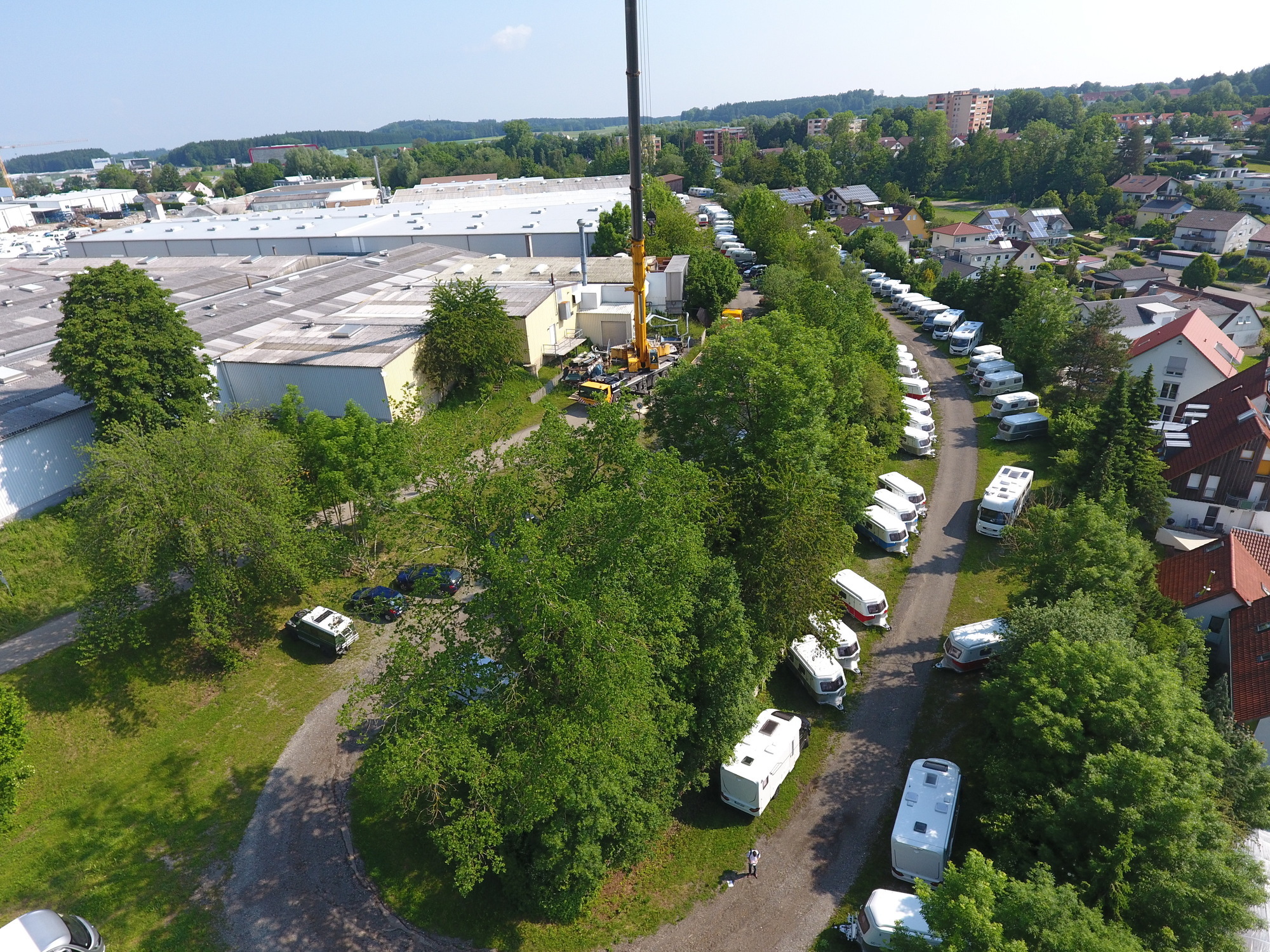 Die Liegenschaft mit 4,9 Hektar soll in den nächsten Jahren vom Standortentwickler i+R Wohnbau Lindau GmbH vom Industrieareal zu