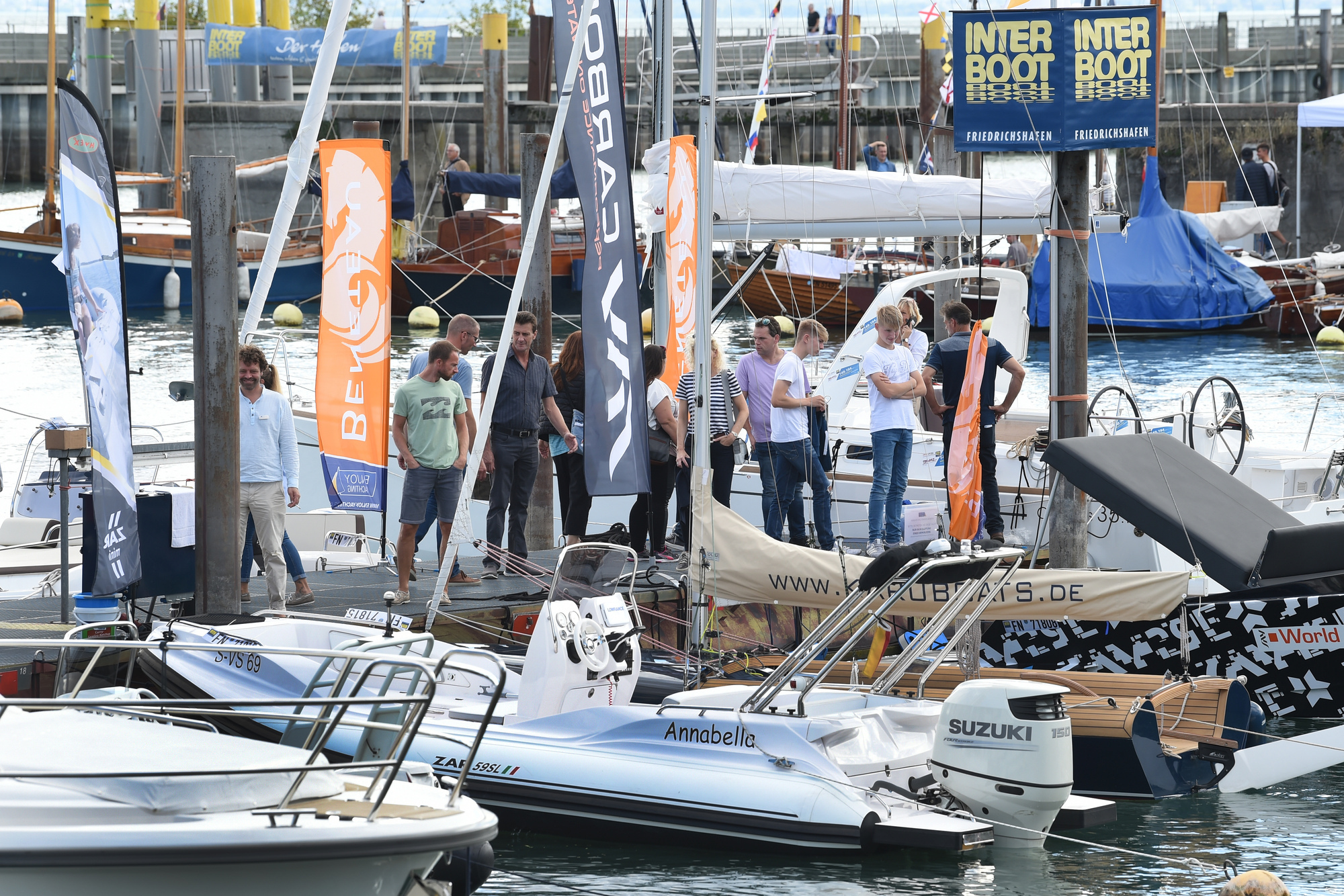 Die Wassersport-Ausstellung Interboot findet vom 17. bis 25. September statt. Foto: Interboot Friedrichshafen