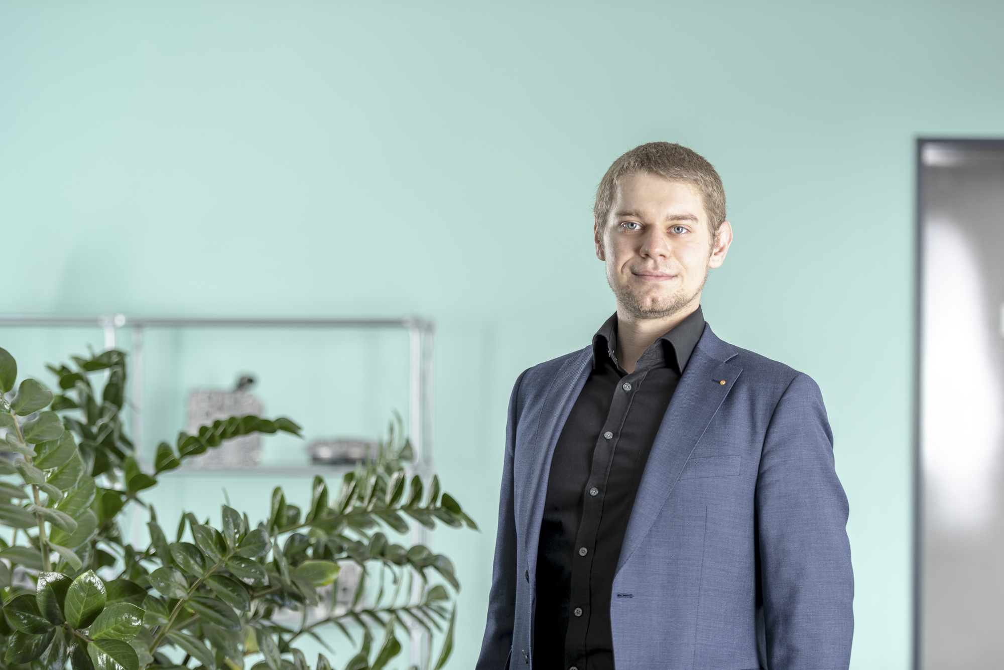 Julian Eberhard, Konstruktionsleiter der Ematec AG. Foto: Hans-Martin Pfeifer / Ematec