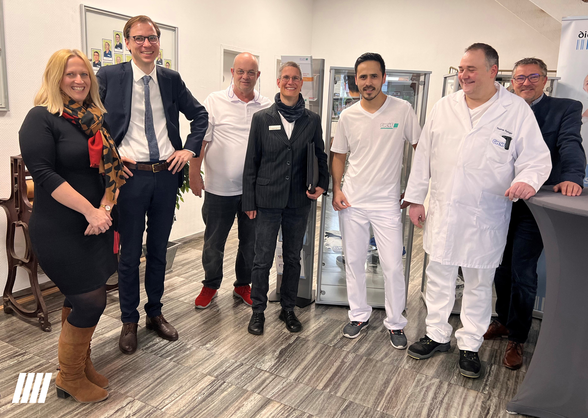 Gemeinsam haben die Greif Gruppe und Agentur für Arbeit eine ausländische Fachkraft gesichert. Foto: Greif Gruppe