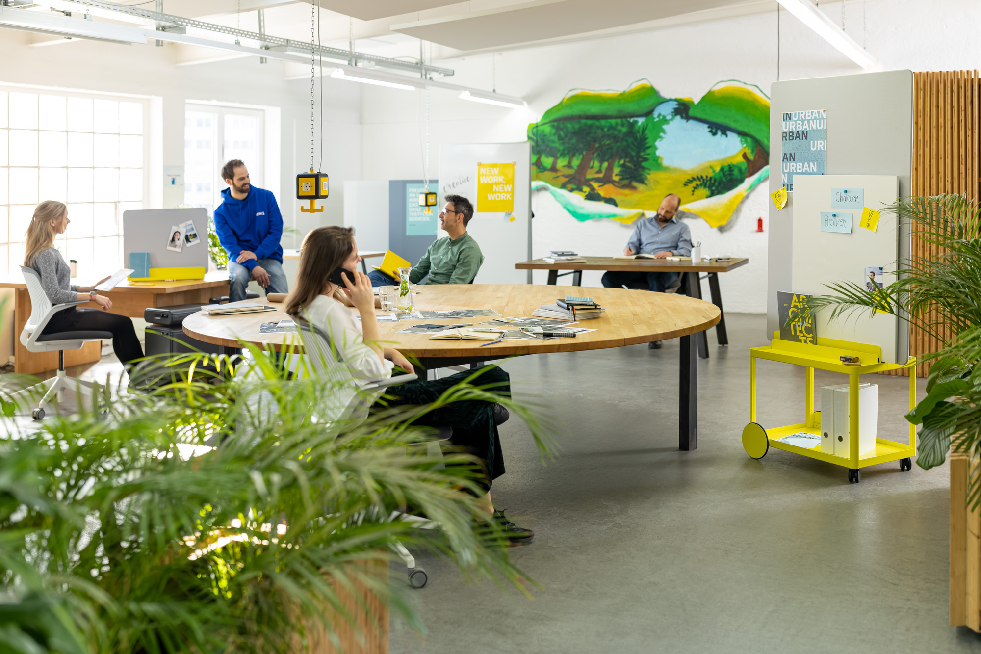 Zukunftsfähige Arbeitsumgebung: im Werk 1 kommen verschiedene Produkte von SIGEL zum Einsatz. Foto: SIGEL