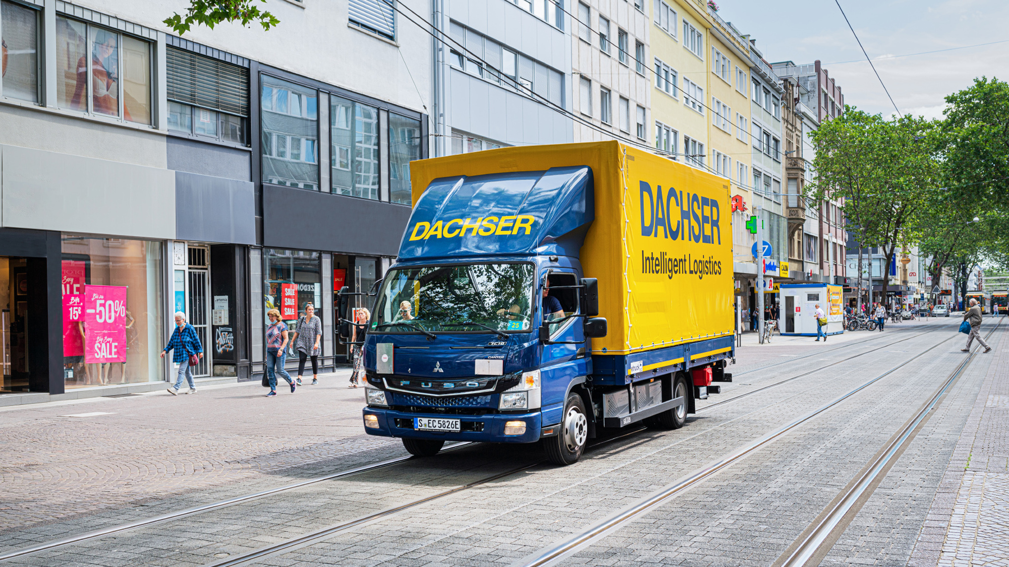 Dachser Will In 10 Gro st dten Emissionsfrei Liefern B4bschwaben de