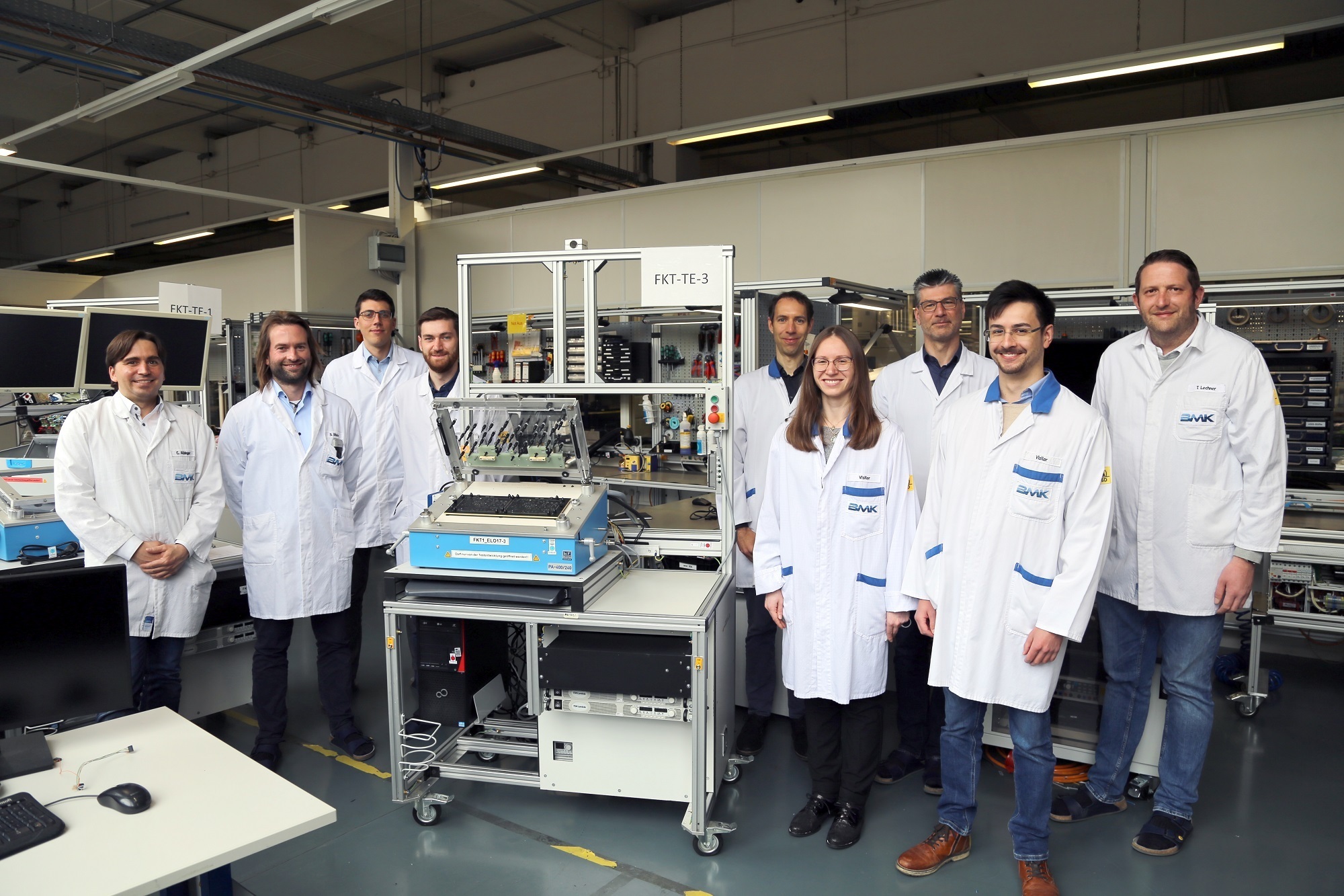 Das Team von ModProFT. Foto: BMK
