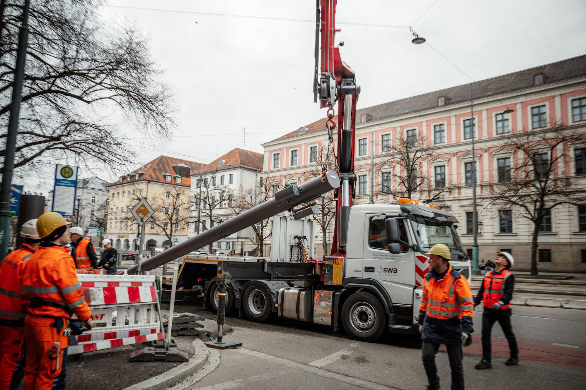 Die Stadt Augsburg baut das 5G-Mobilfunknetz aus.
