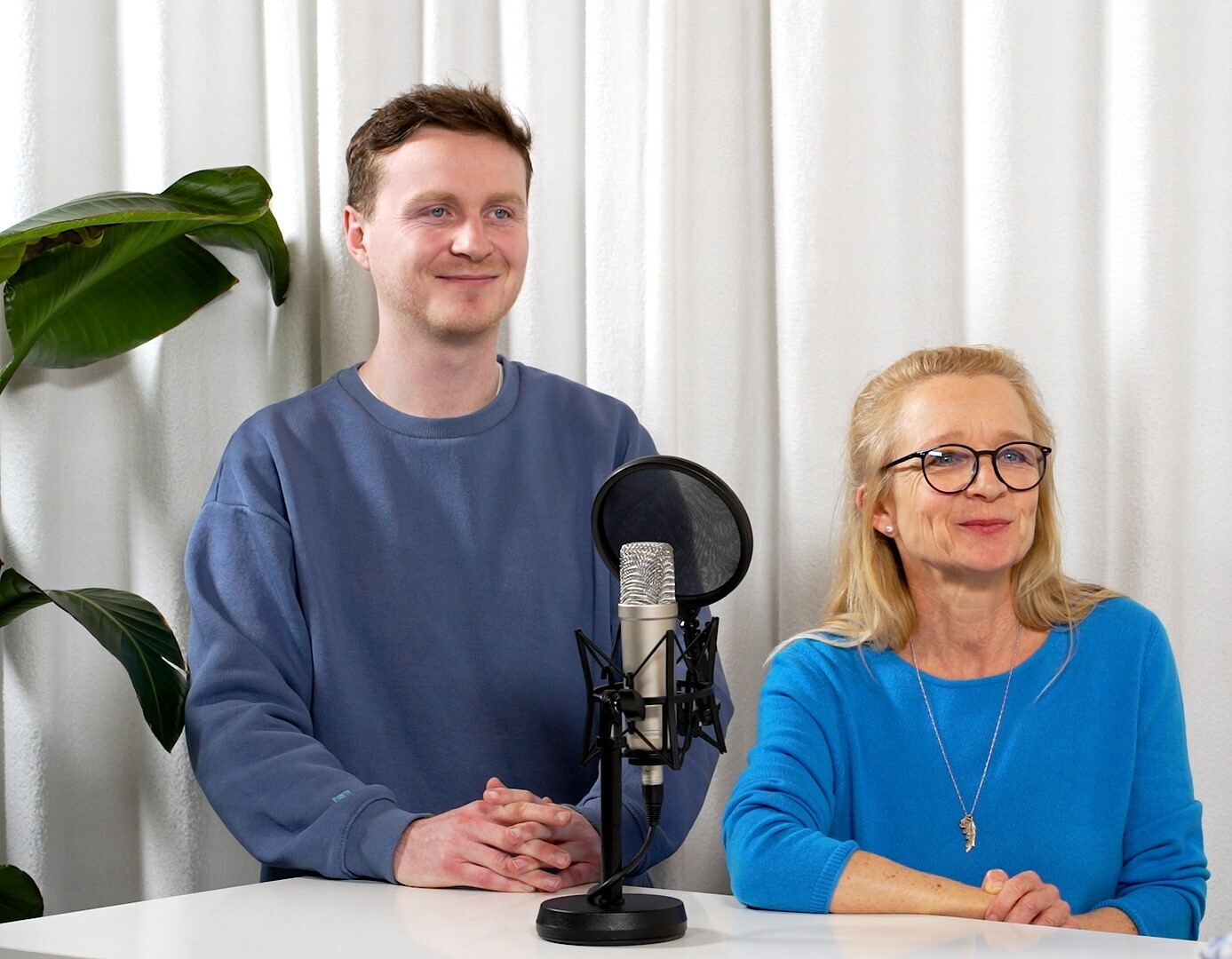 Severin Mitterwald und Cornelie Elsässer. Foto: B4BSCHWABEN.de