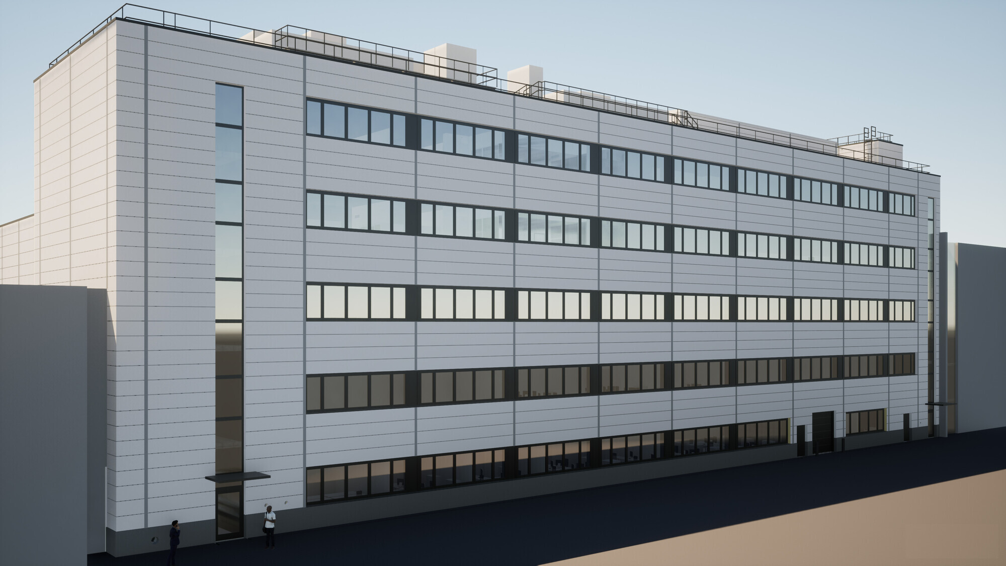 So soll der Neubau von Airbus Helicopters in Donauwörth aussehen. Foto: Airbus Helicopters