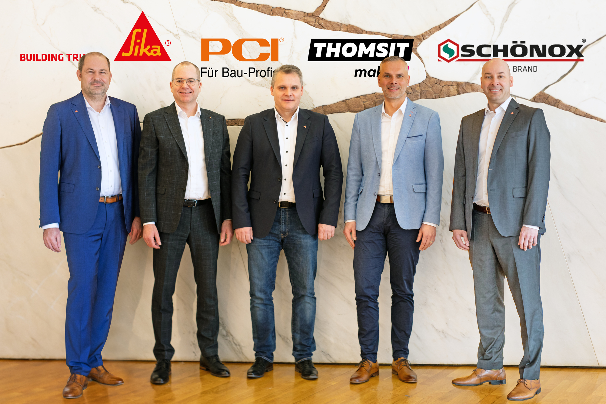 Von links: Stephan Tschernek, Henning Schmidt, Karsten Scholz, Jan Tebben und Ralph Spielmann. Foto: PCI