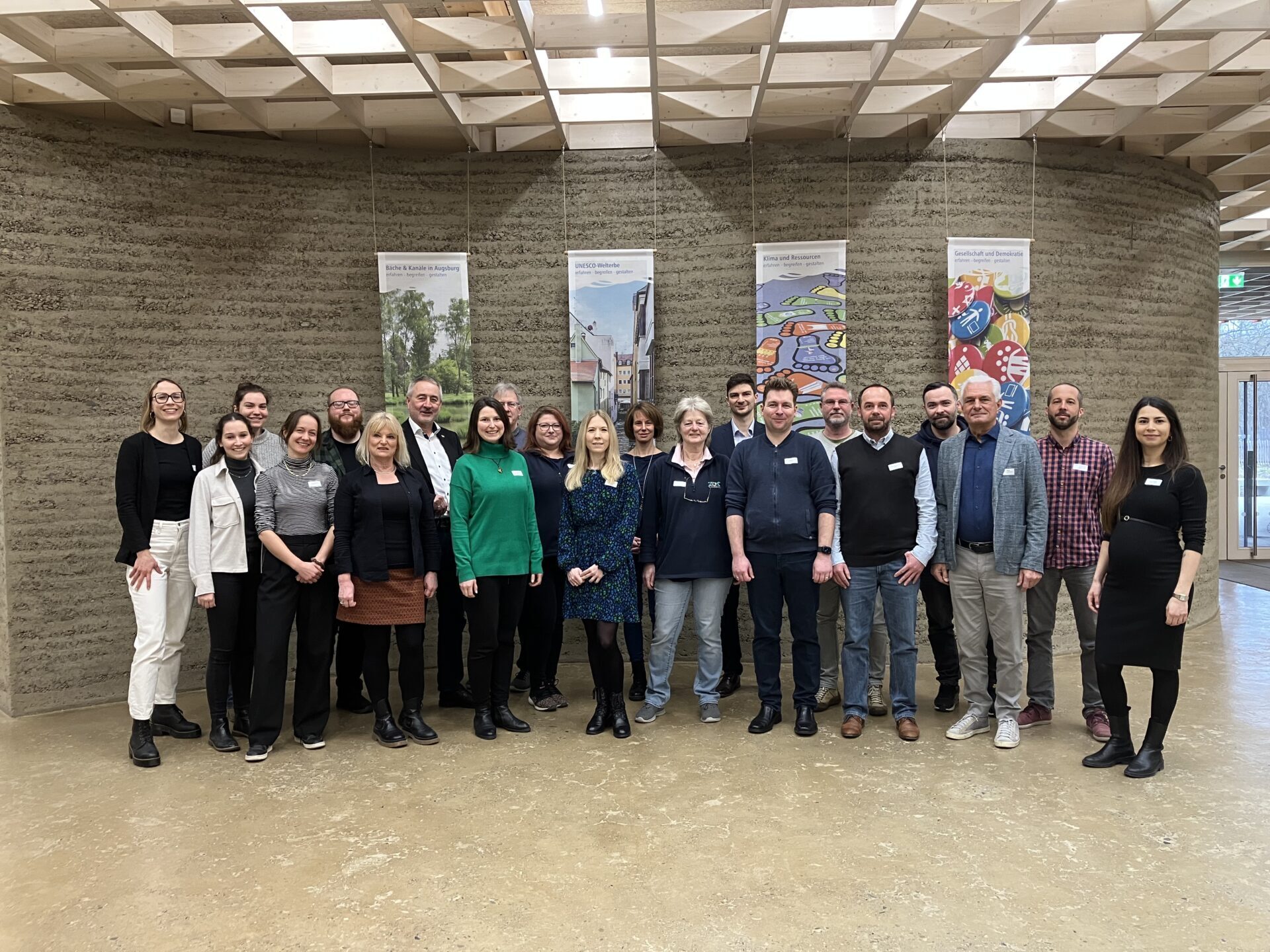Gruppenbild der Einsteigerrunde 2024 Foto: Wirtschaftsregion Augsburg GmbH