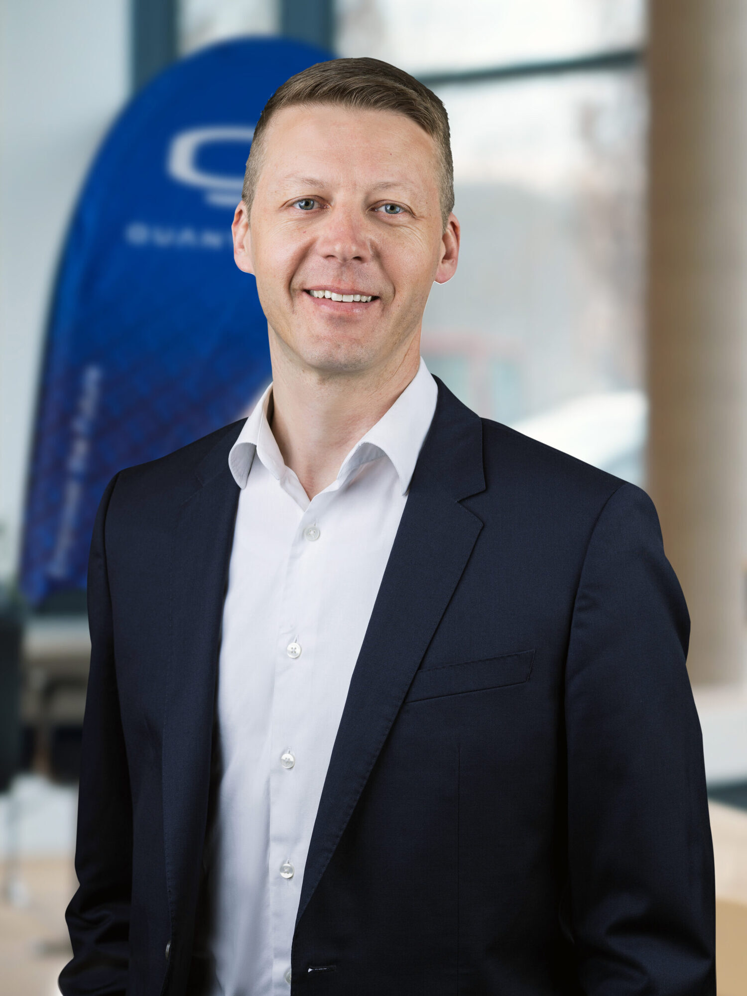 Reto Leutenegger ist der neue CSO von Quantron. Foto. Quantron