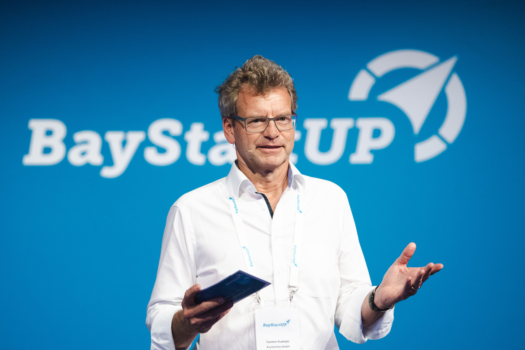Der Geschäftsführer von BayStartUp Dr. Carsten Rudolph