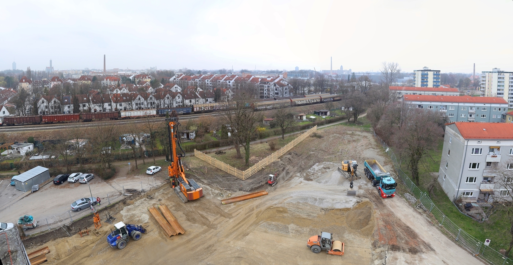 Im Herrenbach wird ein neues Seniorenheim gebaut. Foto: Daniela Ziegler