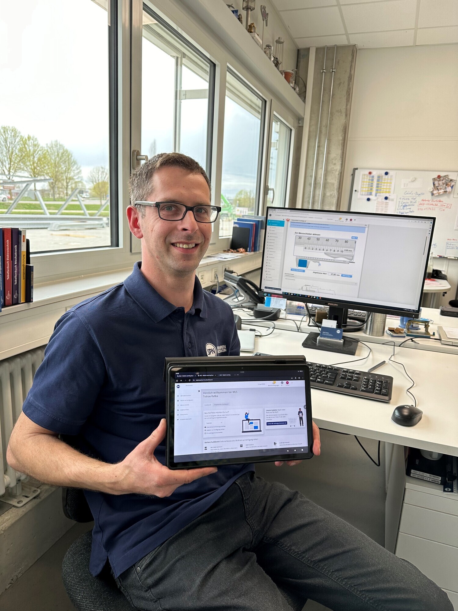 SPN hat eine neue digitale Lernplattform umgesetzt. Foto: Jana Baumann, SPN