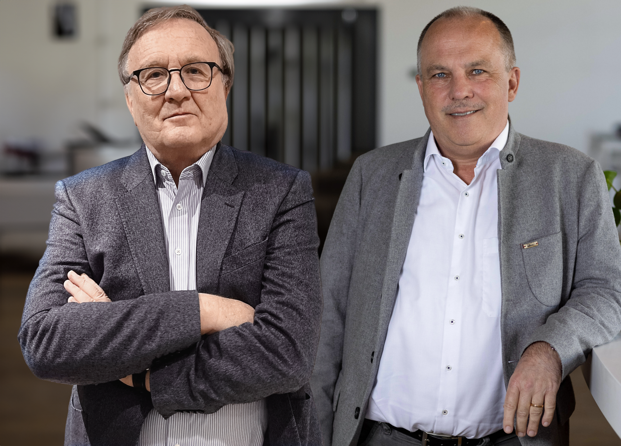 Hansjörg Cueni und Herbert Robel (rechts) sind neu im Aufsichtsrat von Quantron. Foto: B4BSCHWABEN.de