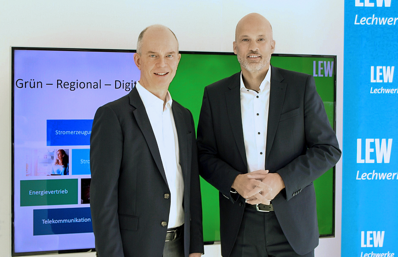 Von links: Dietrich Gemmel und Christian Barr. Foto: Michael Arnold / B4BSCHWABEN.de