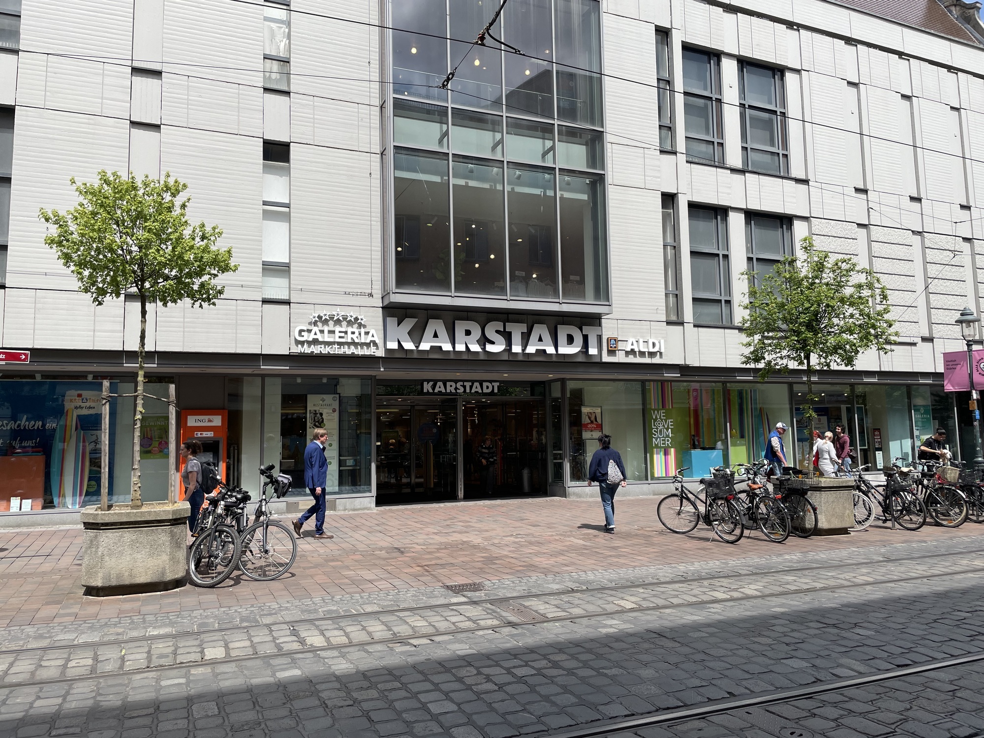 Die Karstadt-Filiale in Augsburg steht vor dem Aus. Foto: B$BSCHWABEN.de