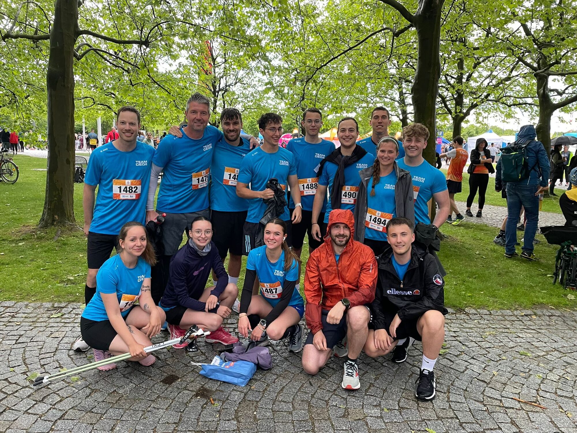 In der Mixed-Wertung erreichte das Team „Die jungen Wilden“ der GEDA GmbH den 22. Platz. Foto: GEDA GmbH