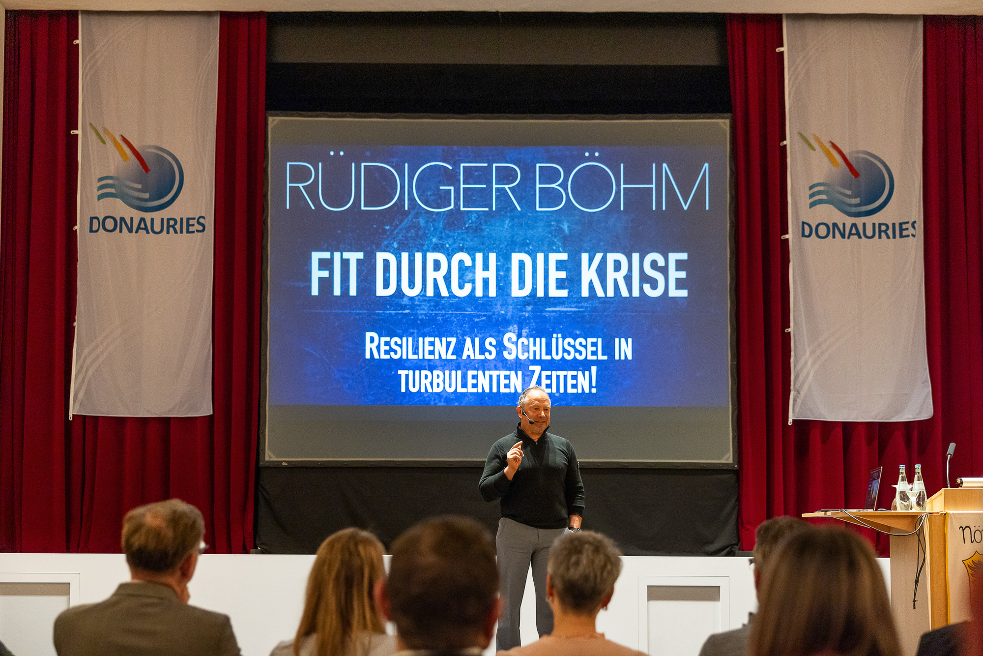 Rüdiger Böhm beim Tag der Wirtschaft 2024 in Nördlingen. Foto: MK-Fotografie