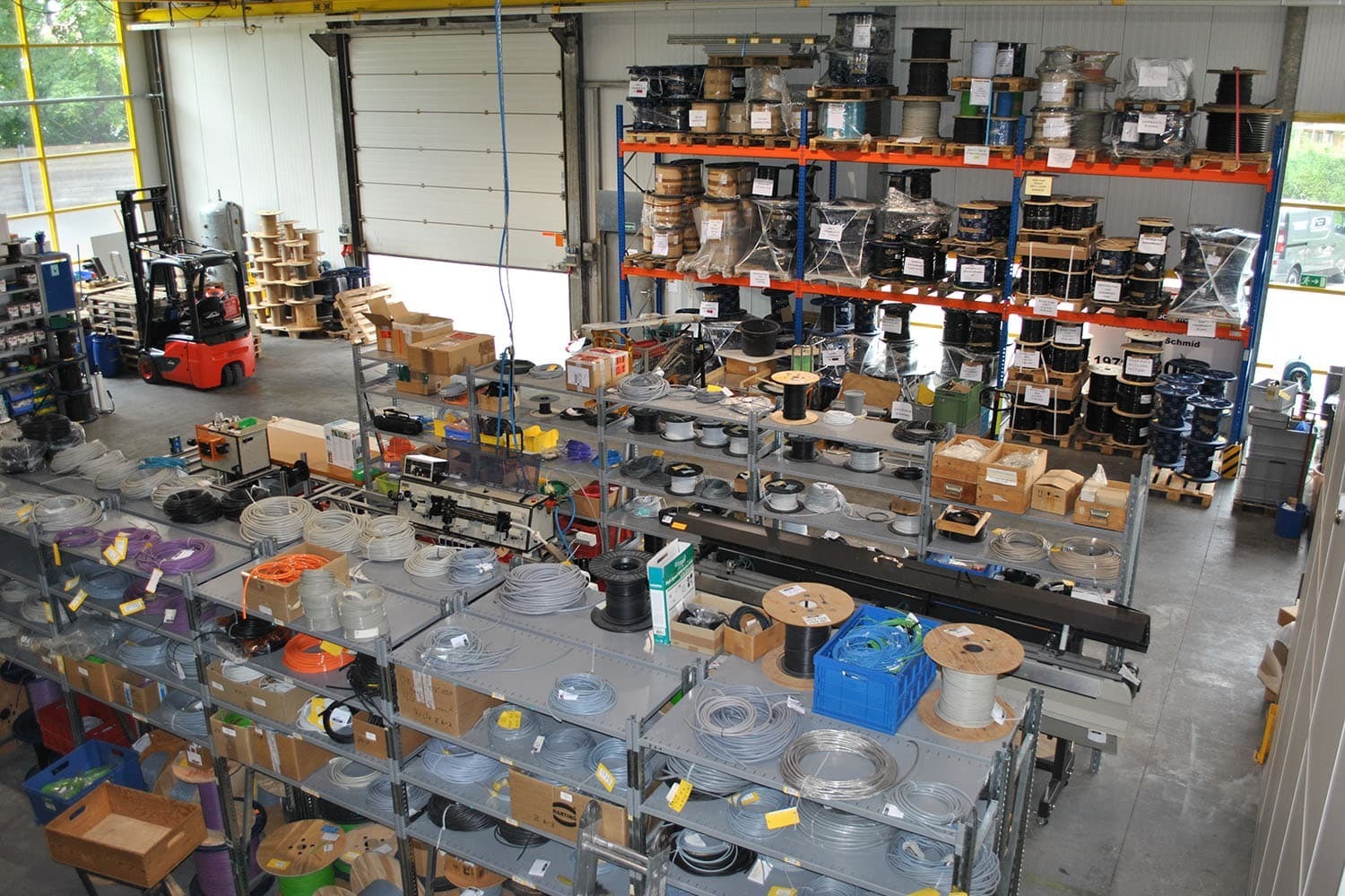 Die Spezialkabel Schmid GmbH in Affing-Mühlhausen. Foto: Spezialkabel Schmid
