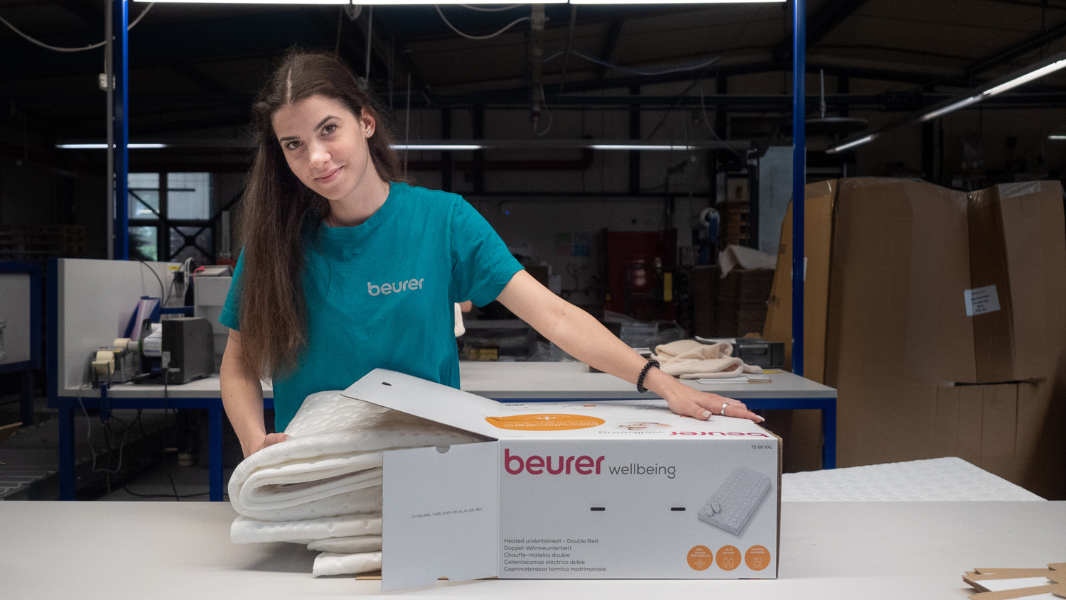 Symbolbild. Die Produktionsstätte im ungarischen Veszprém wurde 2021 ausgebaut, nun folgt ein neues Werk in Moldau. Foto: Beurer GmbH