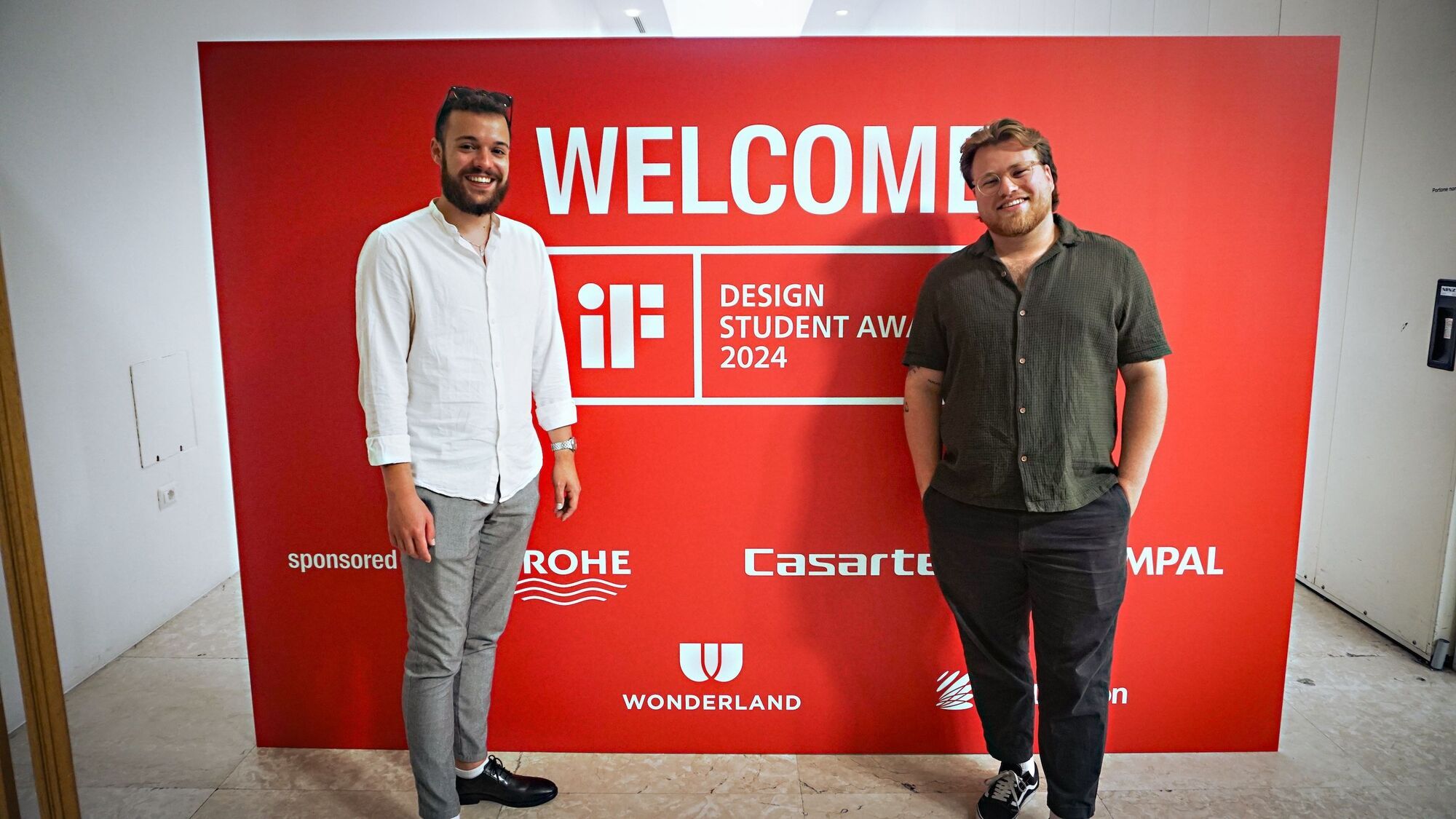 Die Gewinner des iF Design Awards: Moritz Müller und Philipp Müller. Foto: Müller/Müller/THA