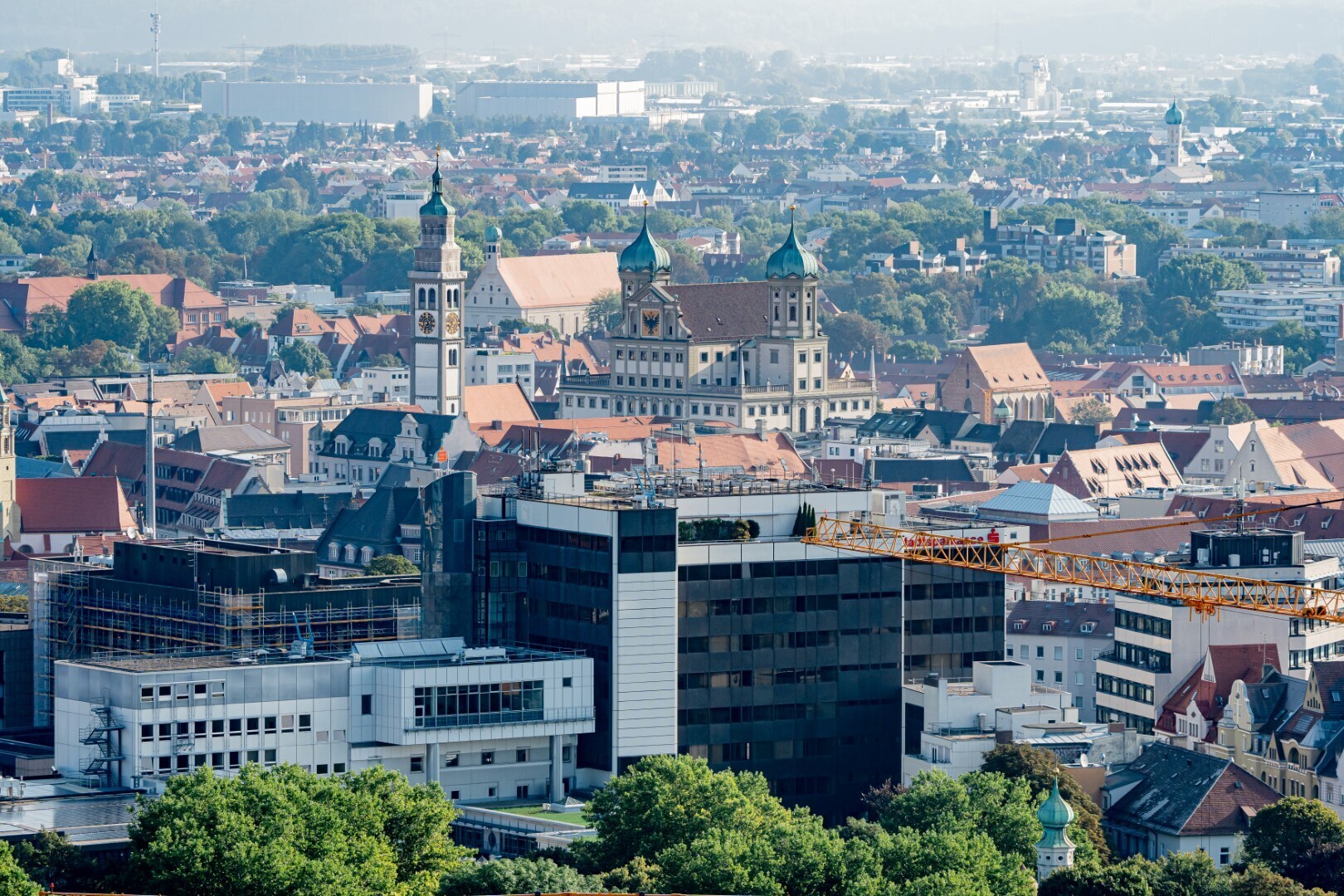 Der Wirtschaftsraum Augsburg bleibt weiterhin ein attraktiver Standort. Fotoquelle: Regio Augsburg Wirtschaft GmbH/Christian Strohmayr