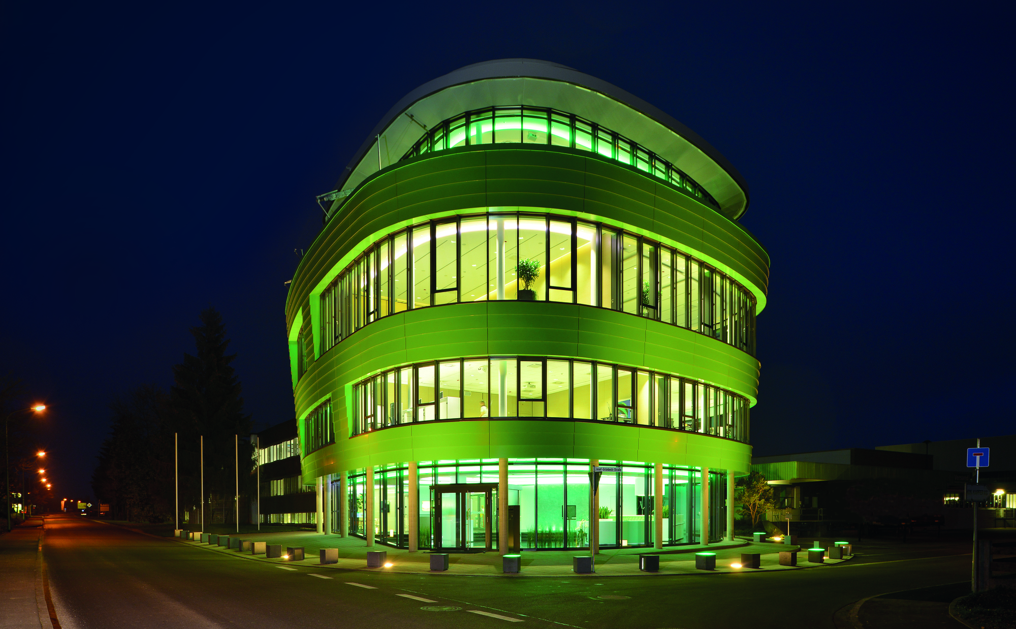 Das Weiterbildungszentrum Grünbeck Forum ist eine wichtige Plattform im Stammhaus Höchstädt, Bild: Grünbeck Wasseraufbereitung G