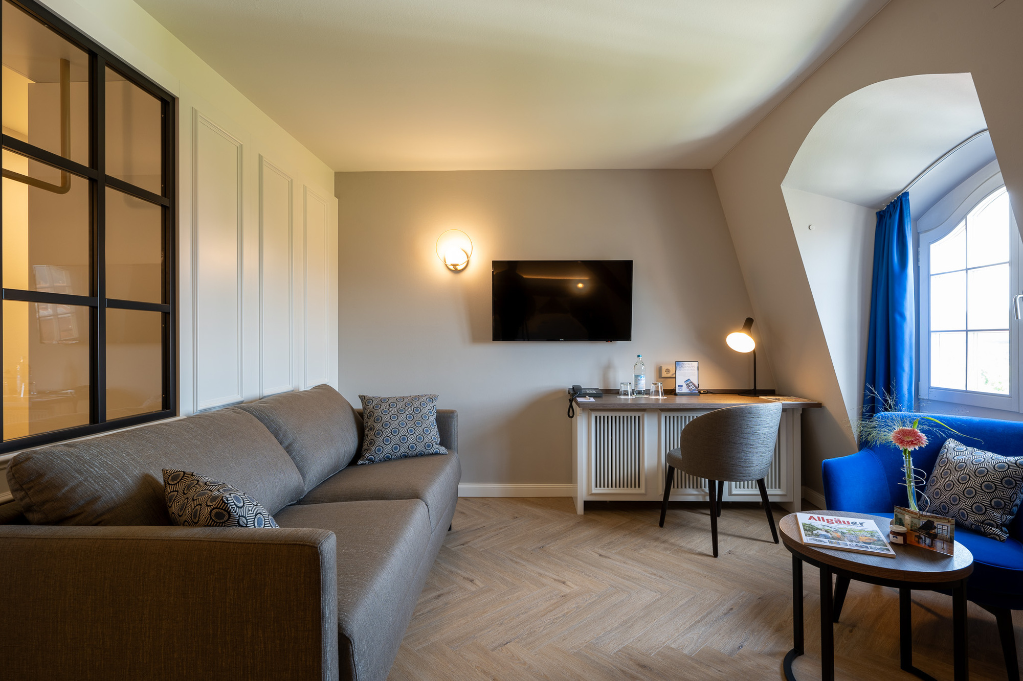 Zurück zum Schloss – Das Designkonzept der neuen Zimmer. Copyright: Andreas Rehkopp