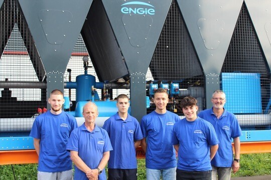 Engie Refrigeration begrüßt vier neue Auszubildende.
