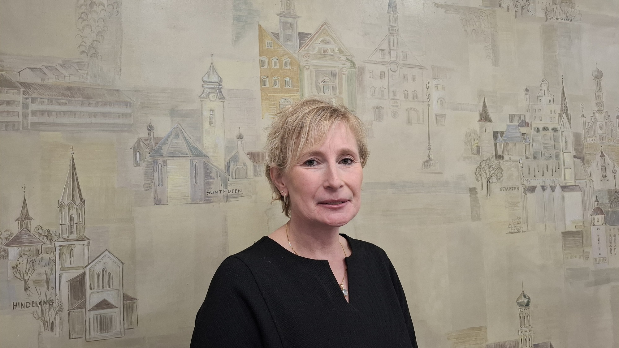 Manuela Müller-Manz vom Bayerischen Landesverband der Marktkaufleute und Schausteller, Bezirksstelle Augsburg. Foto: B4B Katharina Seeburger