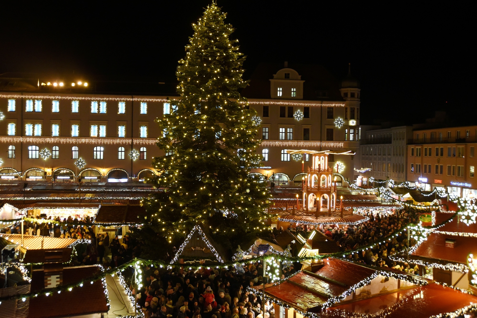 Der Augsburger Christkindlesmarkt wird am 25. November 2024 eröffnet. Foto: Ruth Plössel, Stadt Augsburg