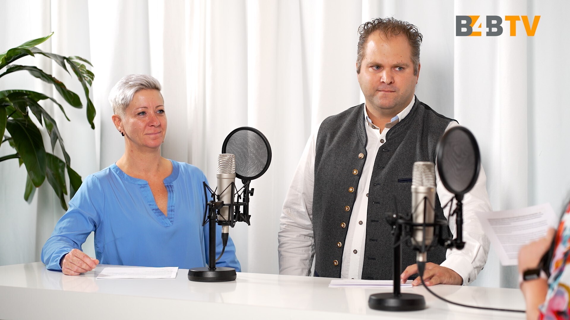 Martina Götz und Mathias Schmid, Geschäftsführer Spezialkabel Schmid.
