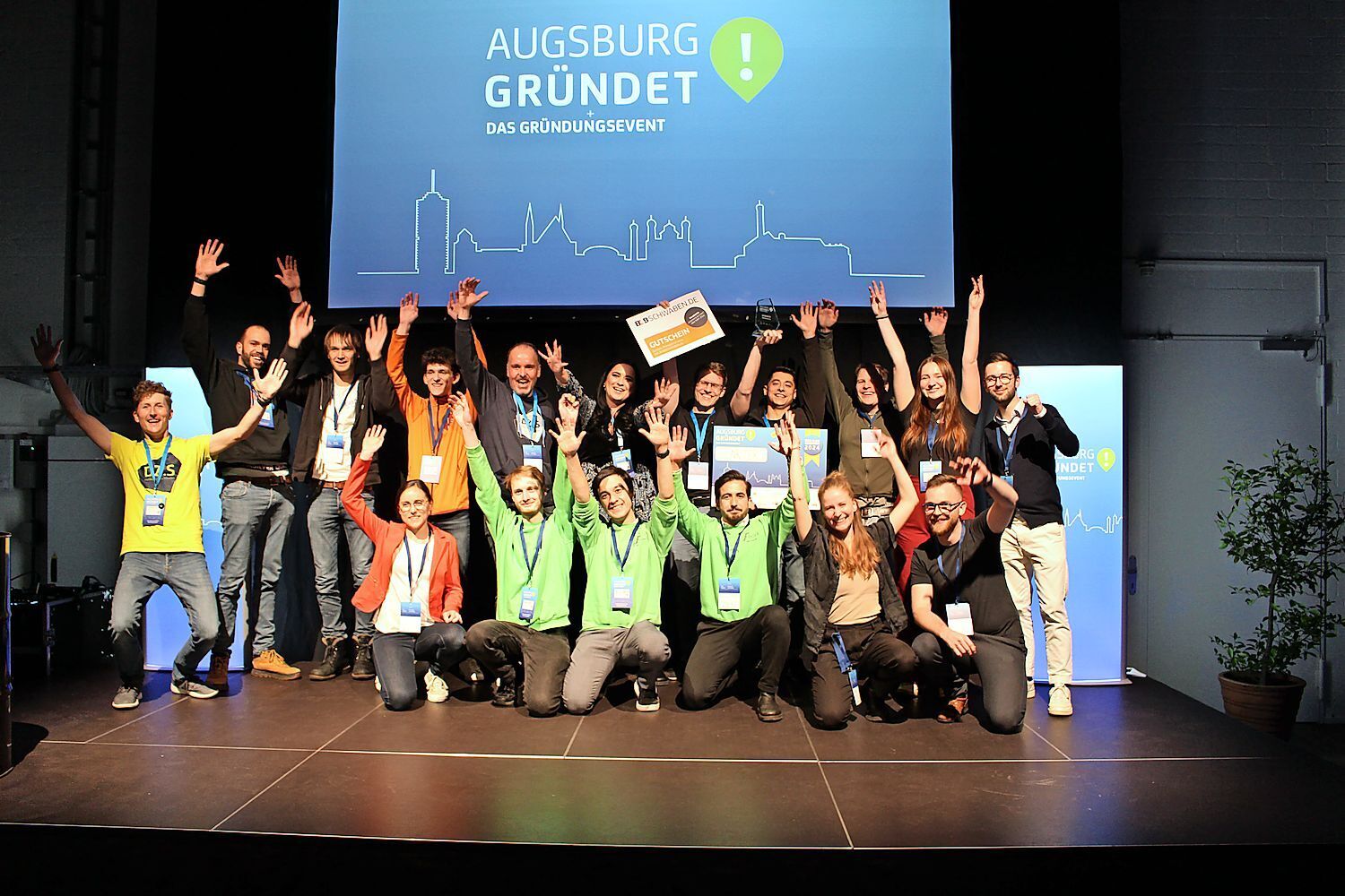 Augsburg gründet! 2024. Foto: B4BSCHWABEN.de