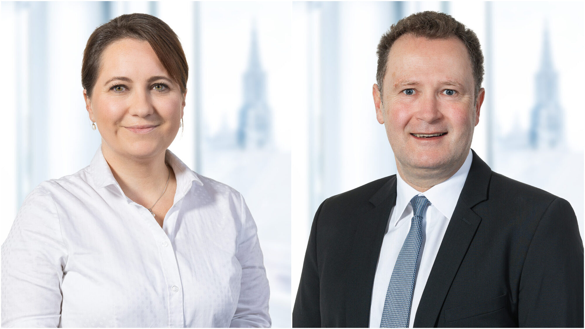 Karin Tausch und Dr. Stefan Rössler werden neue stellvertretende Hauptgeschäftsführer der Handwerkskammer Ulm. Foto: Handwerkskammer Ulm