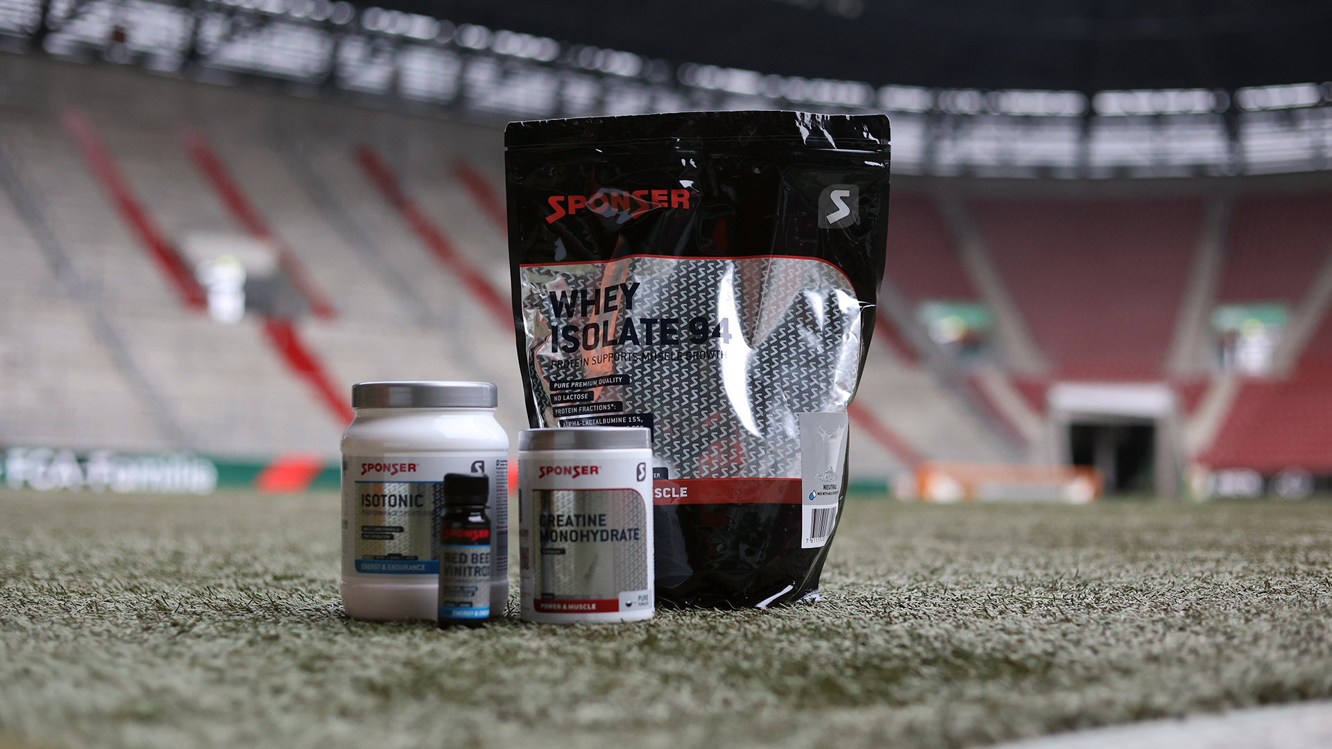 Sponser Sport Food ist neuer Supplier des FC Augsburg. Bild: FC Augsburg