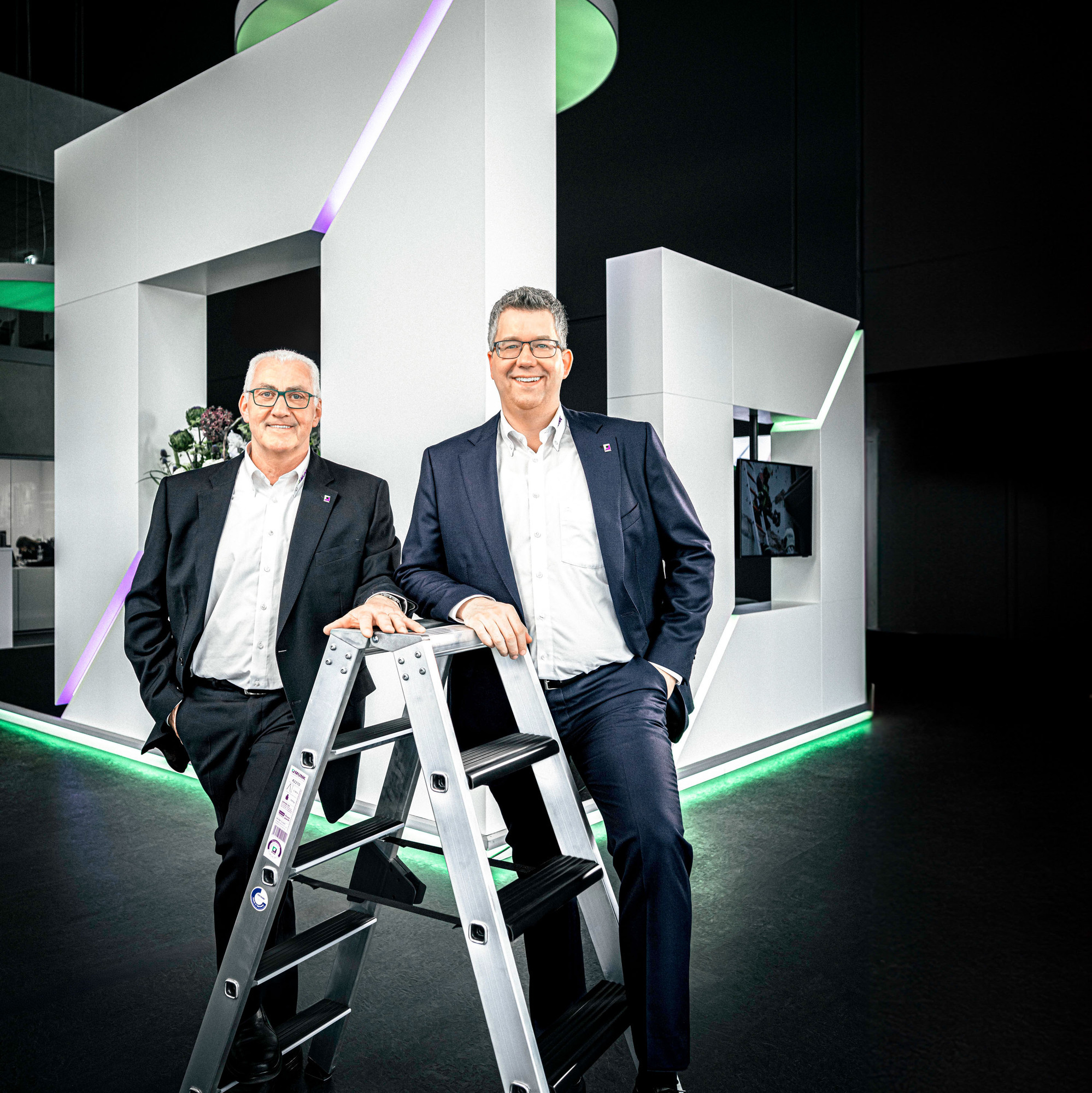 Die Geschäftsführer der Munk Group: Ferdinand Munk (l.) und Alexander Werdich.