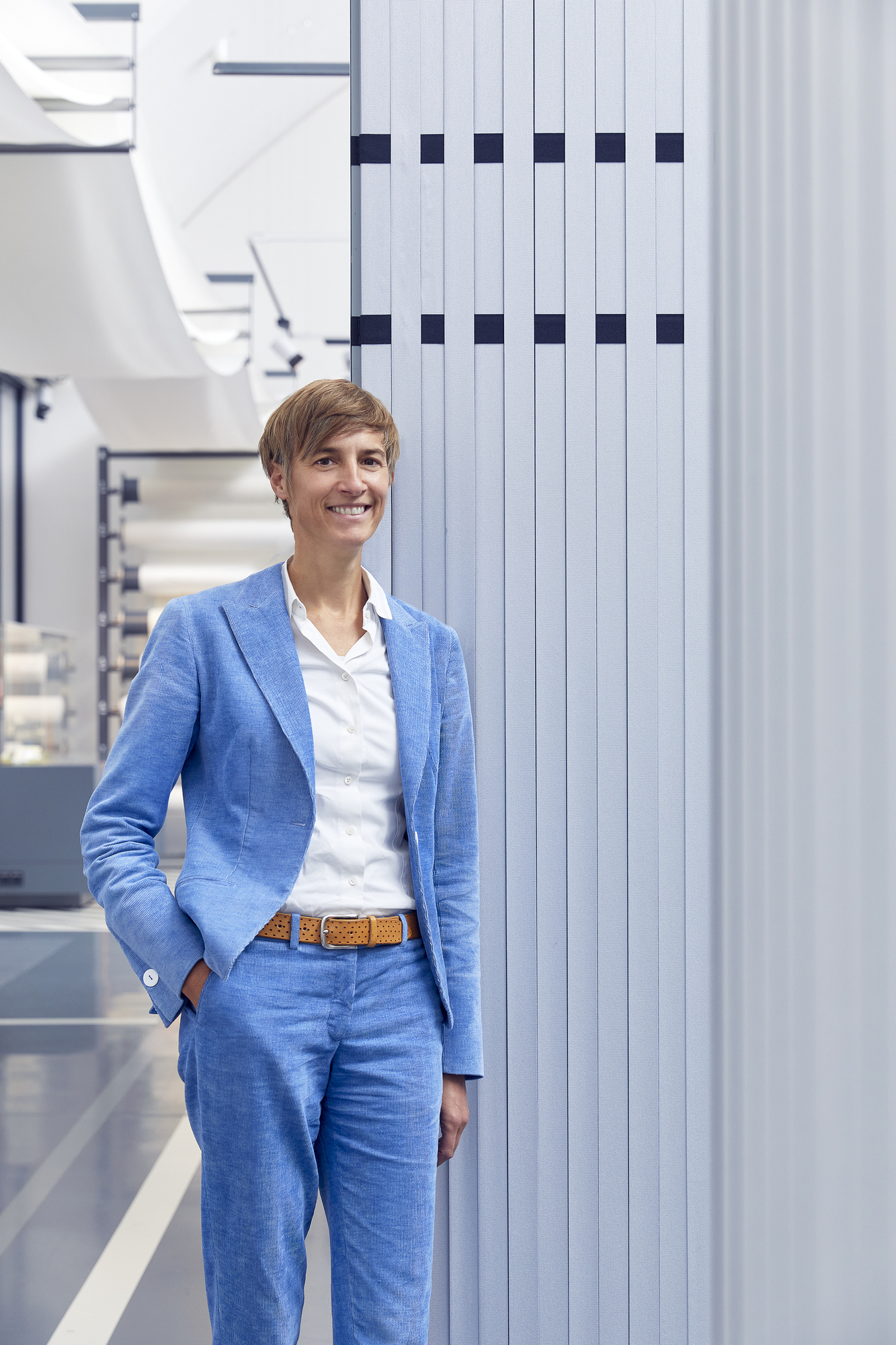 Ellen Dinges-Dierig, Vorständin der Dierig Holding AG in Augsburg, hat klare Forderungen an die kommende Bundesregierung, um die Wirtschaft in Deutschland Bayerisch-Schwaben zu stärken. Foto: Eda Calisti