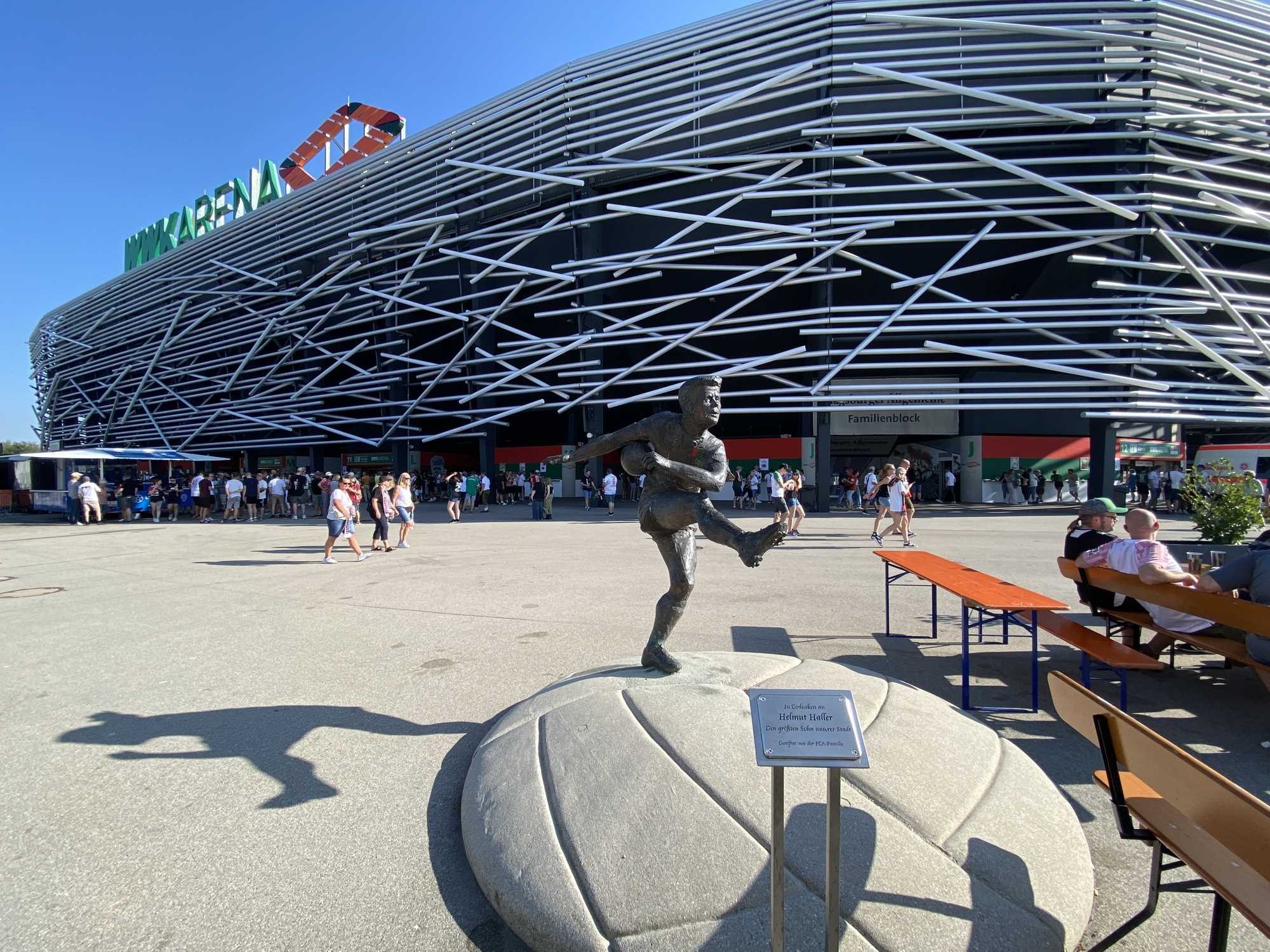 Symbolbild. Die Augsburger WWK Arena.