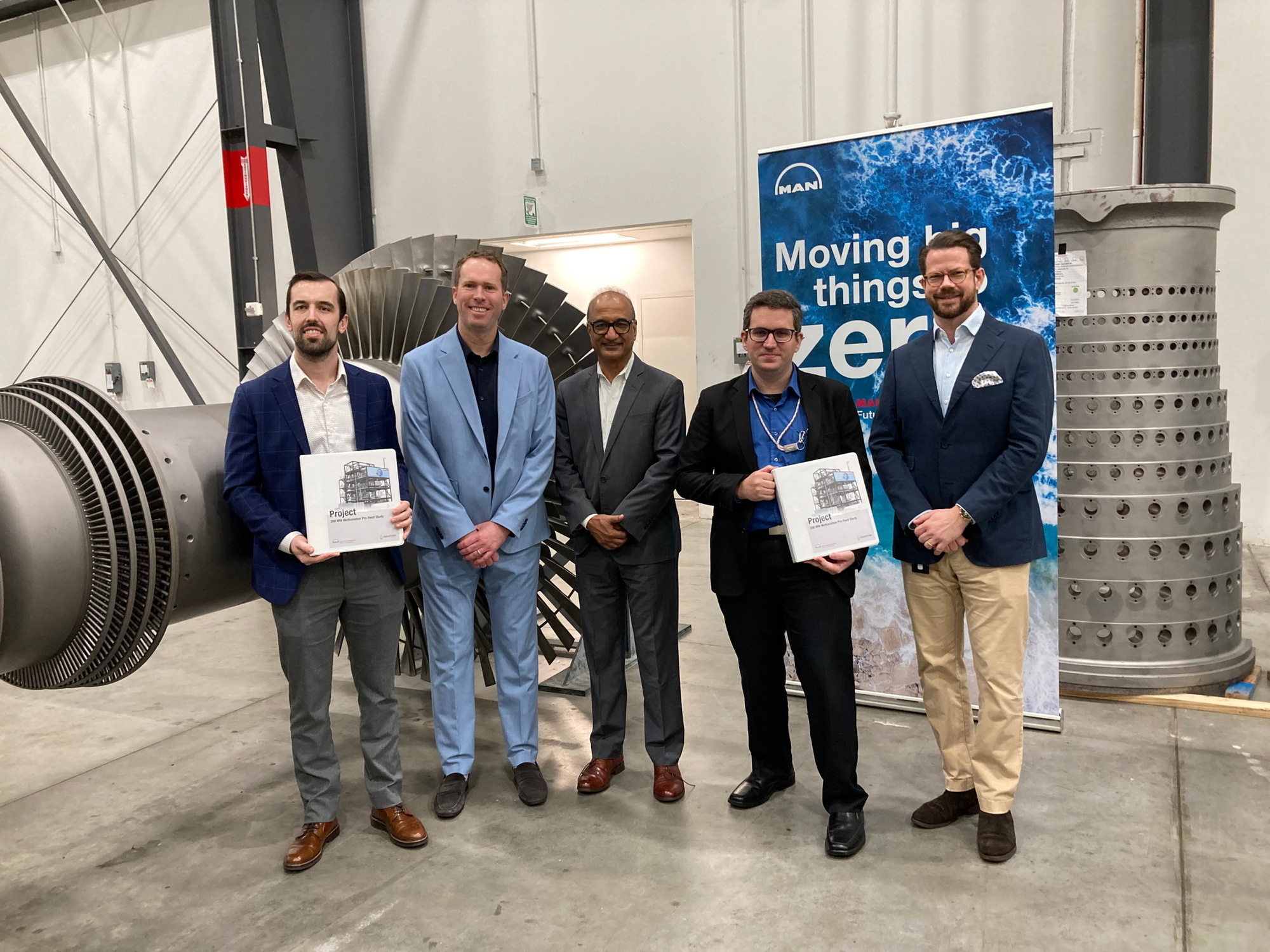 StormFisher Hydrogen hat Man Energy Solutions beauftragt, das Pre-Front-End-Engineering-Design für den Methanisierungsreaktor ei