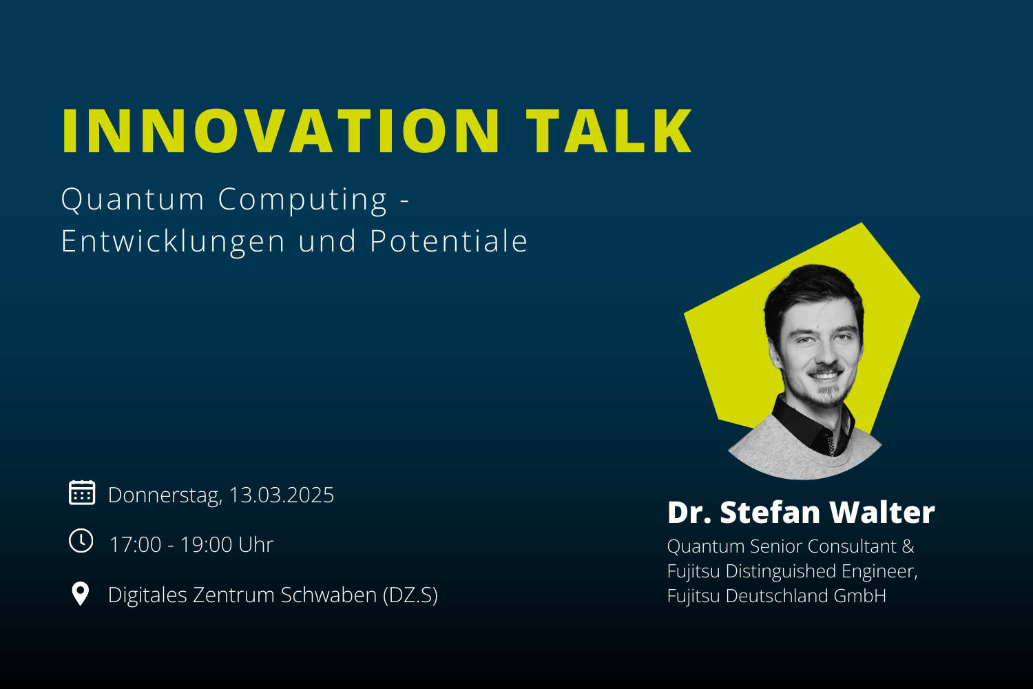 Am kommenden Donnerstag findet der erste Innovation Talk des DZ.S zum Thema Quantum Computing statt. Foto: DZ.S