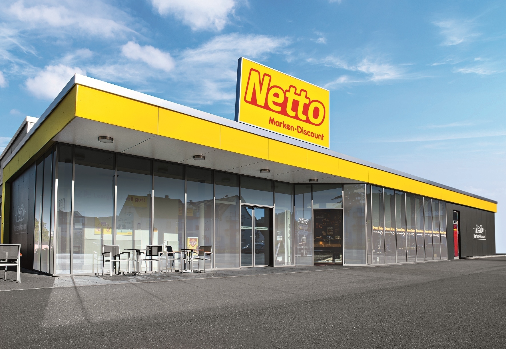 Beispielbild einer Netto Marken-Discount-Filiale.