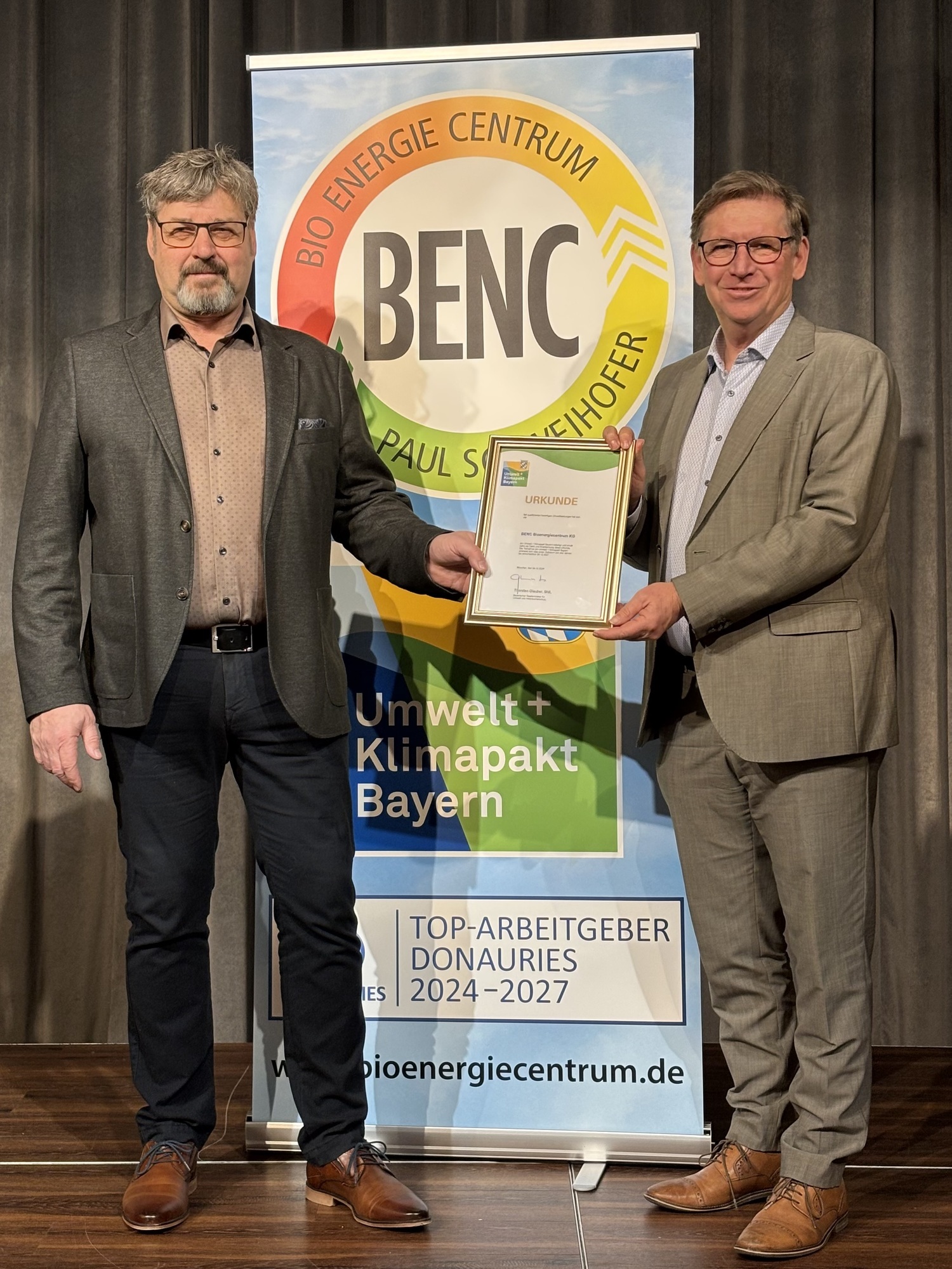 Durch Innovation in der Energieerzeugung setzt sich Benc für die Umwelt ein.