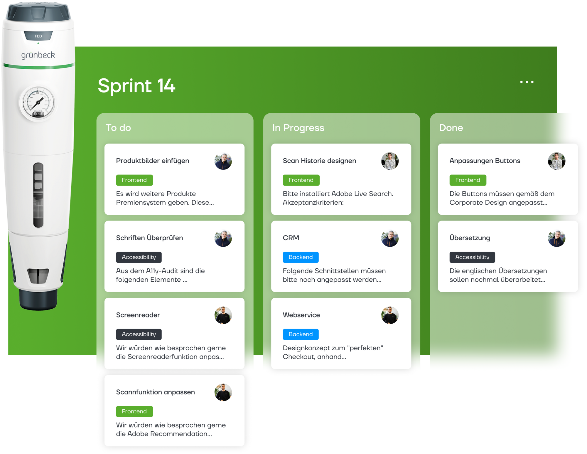 <p>Ein agiles Setup und die iterative Vorgehensweise, um auf Anpassungen zu reagieren, sicherten den Erfolg des gemeinschaftlichen Projekts. Grafiken: TEAM23<br></p>