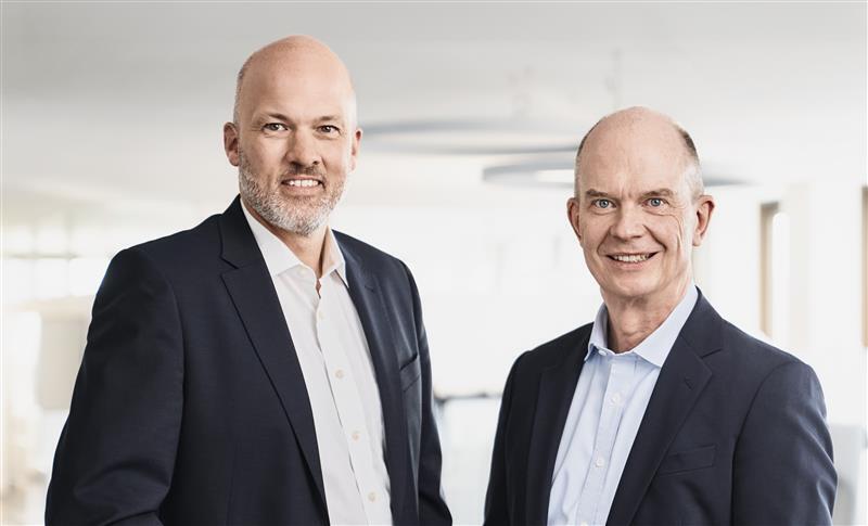 Christian Barr (l.) und Dietrich Gemmel, Lechwerke Vorstandsmitglieder