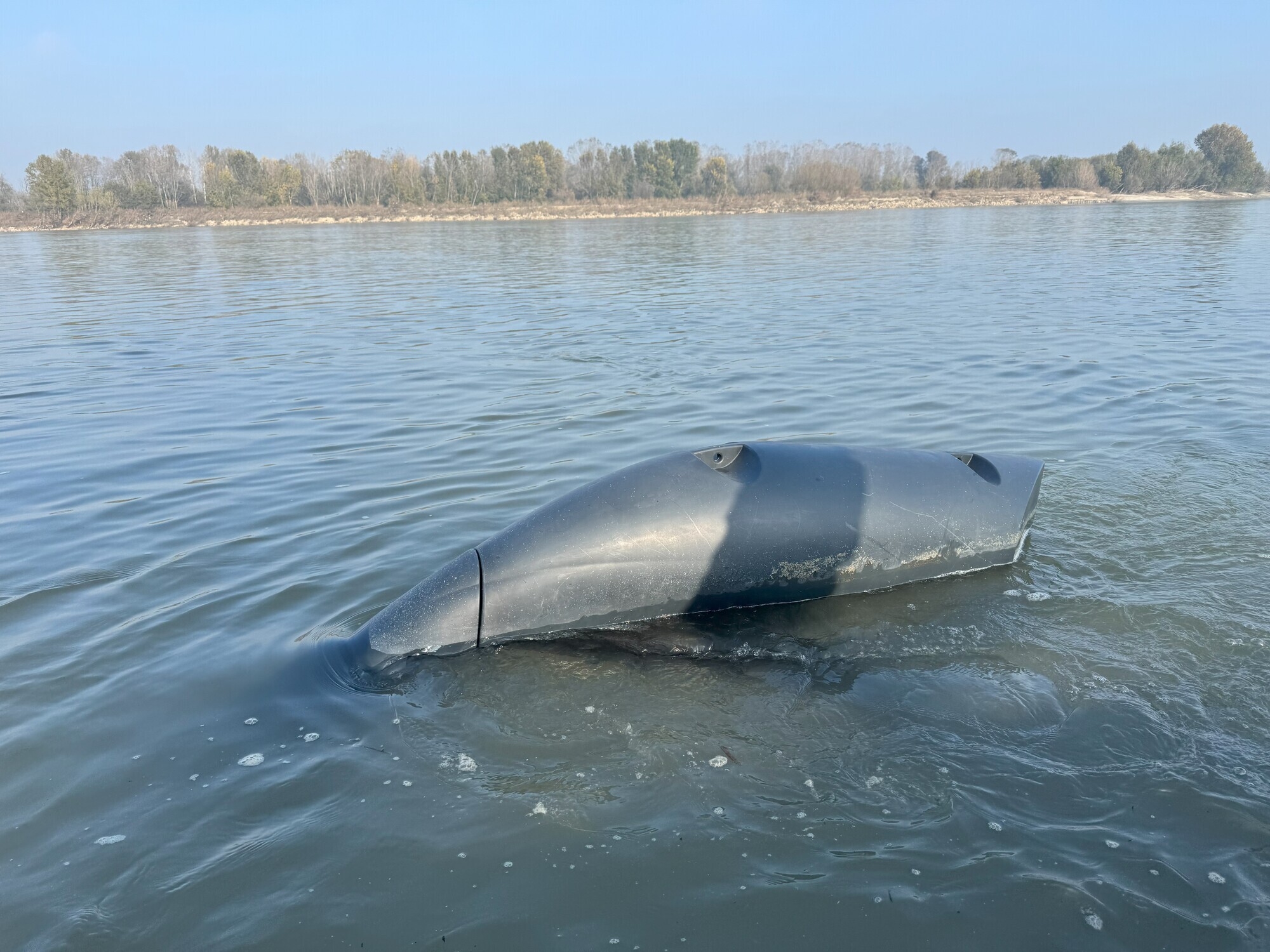 Der Energyfish im Wasser. Foto: Energyminer GmbH