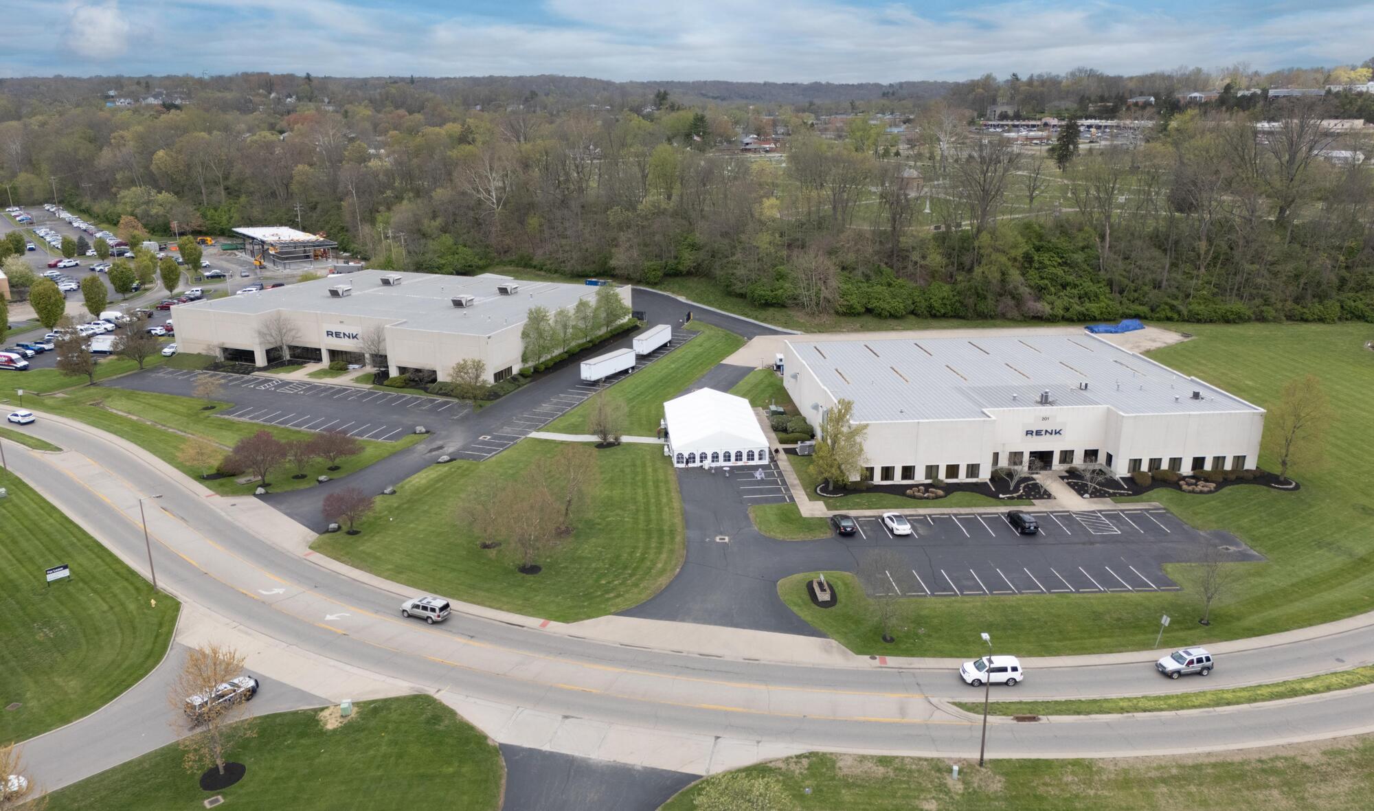 Der Hauptsitz des neuen Tochterkonzerns Renk America Marine &amp; Industry LLC in Ohio. Foto: Renk