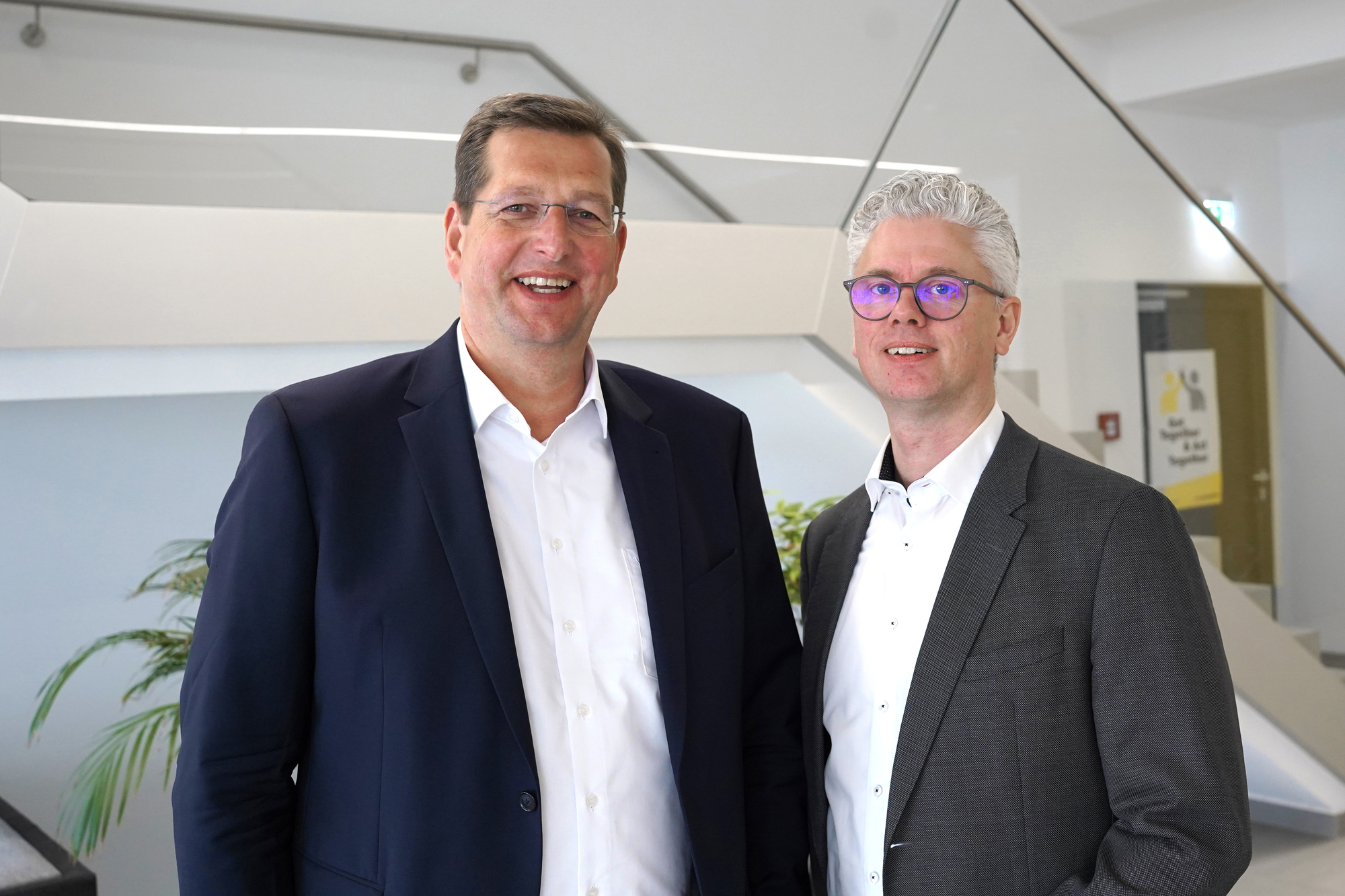 Das neue Führungsduo der Swan GmbH bilden Matthias Martens (l.) und Alexander Bernhard (r.). Foto: Swan GmbH